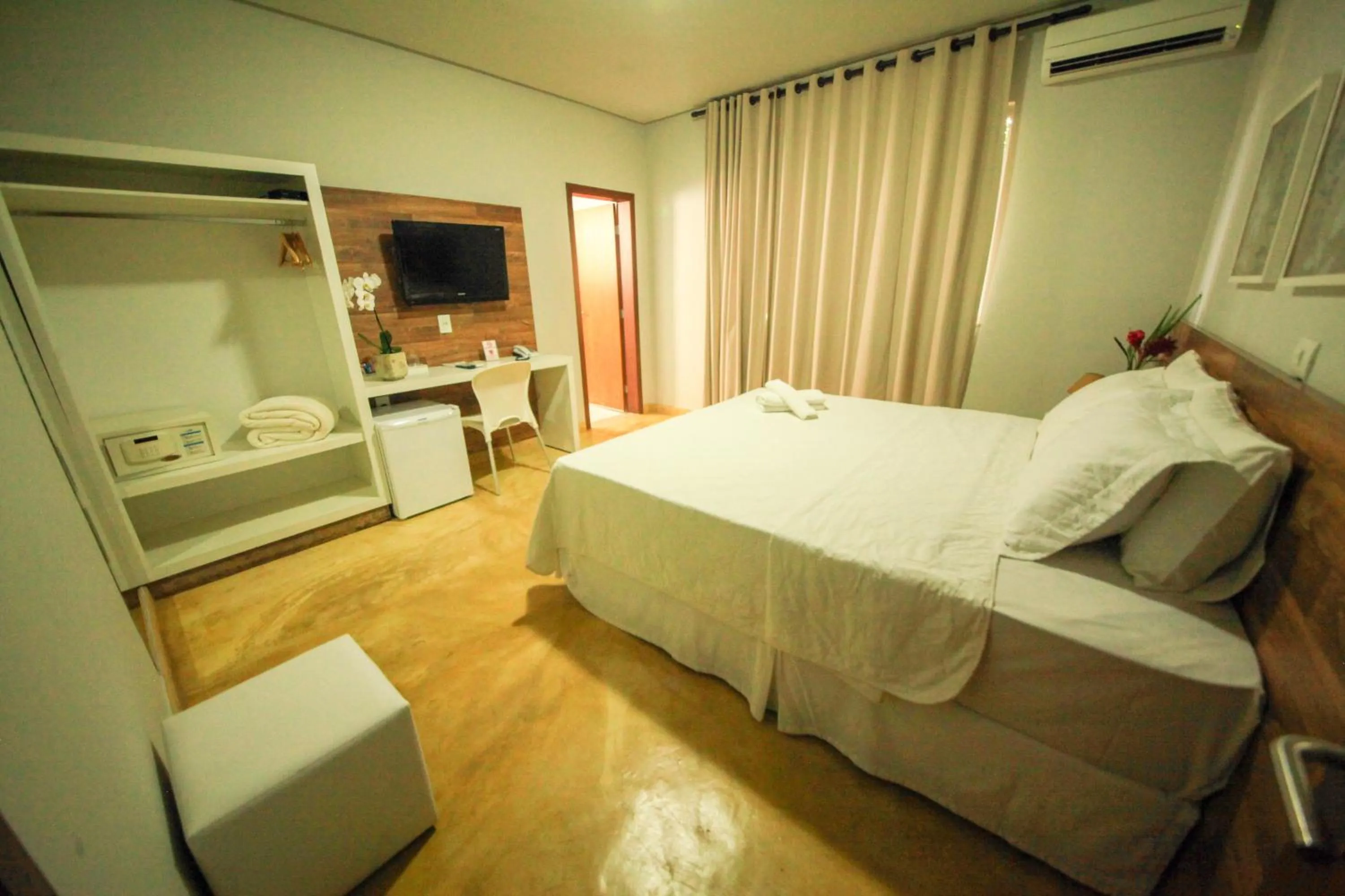 Bed in Pousada Parador da Figueira