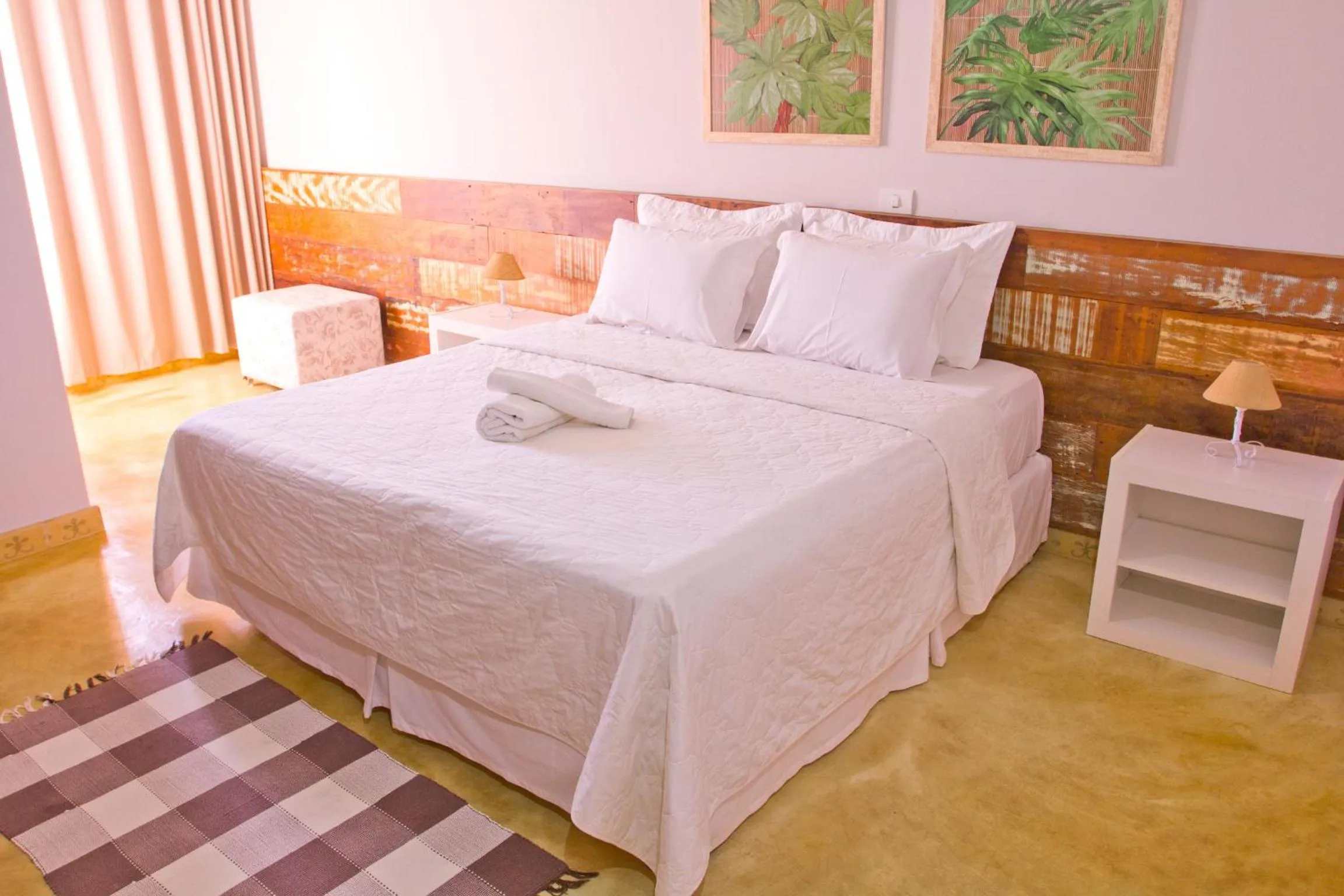 Bed in Pousada Parador da Figueira