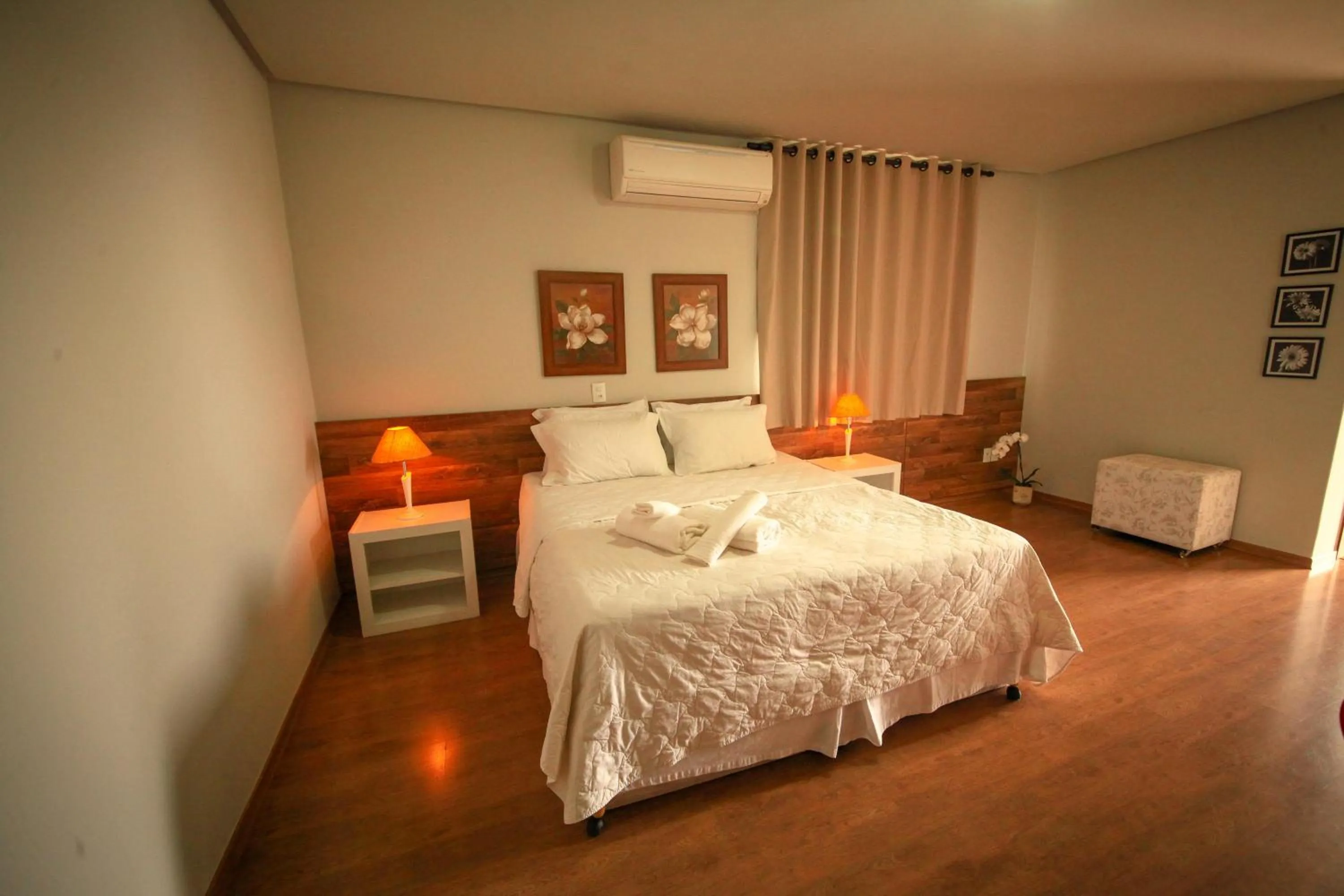 Bed in Pousada Parador da Figueira