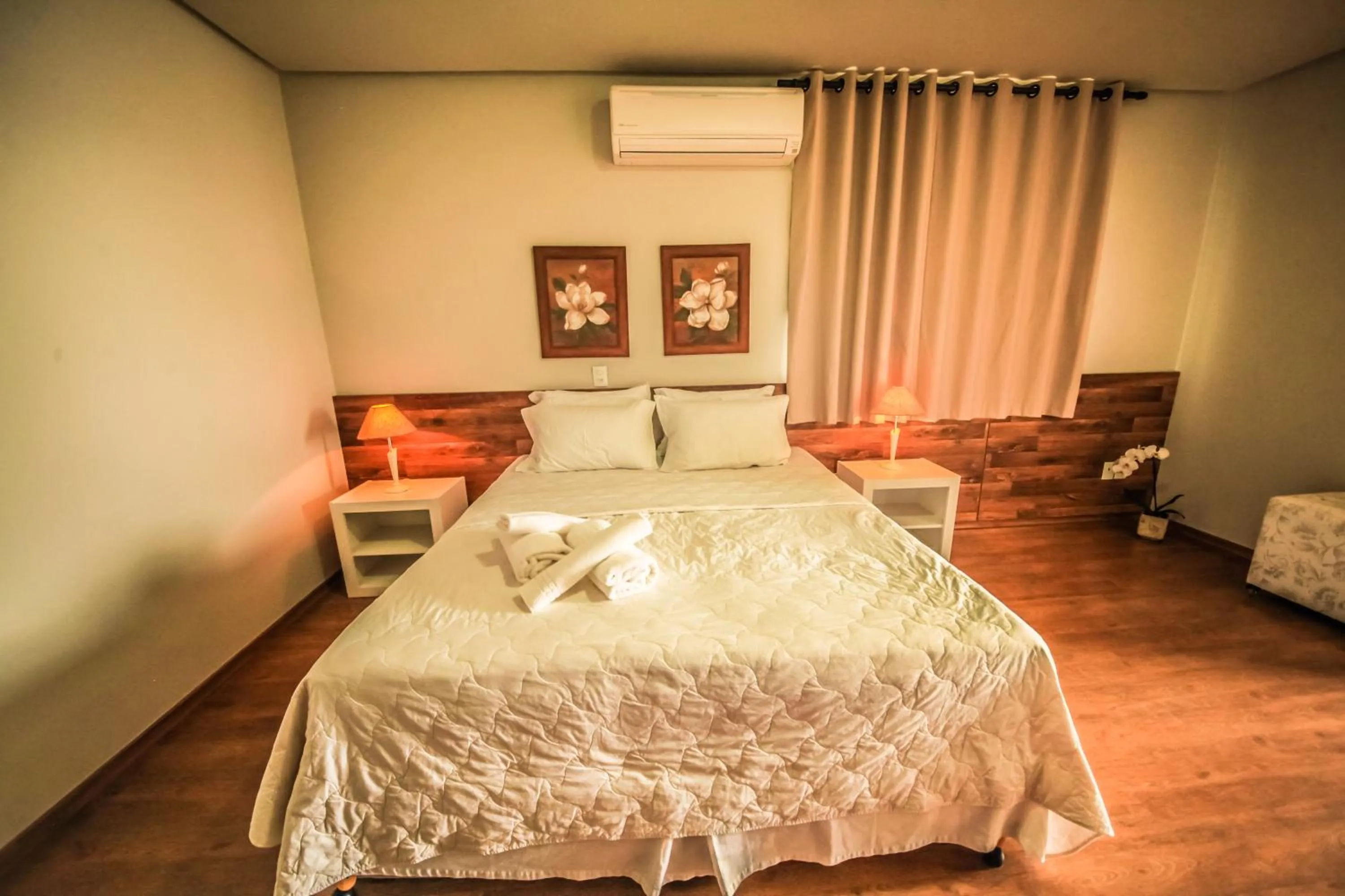 Bed in Pousada Parador da Figueira