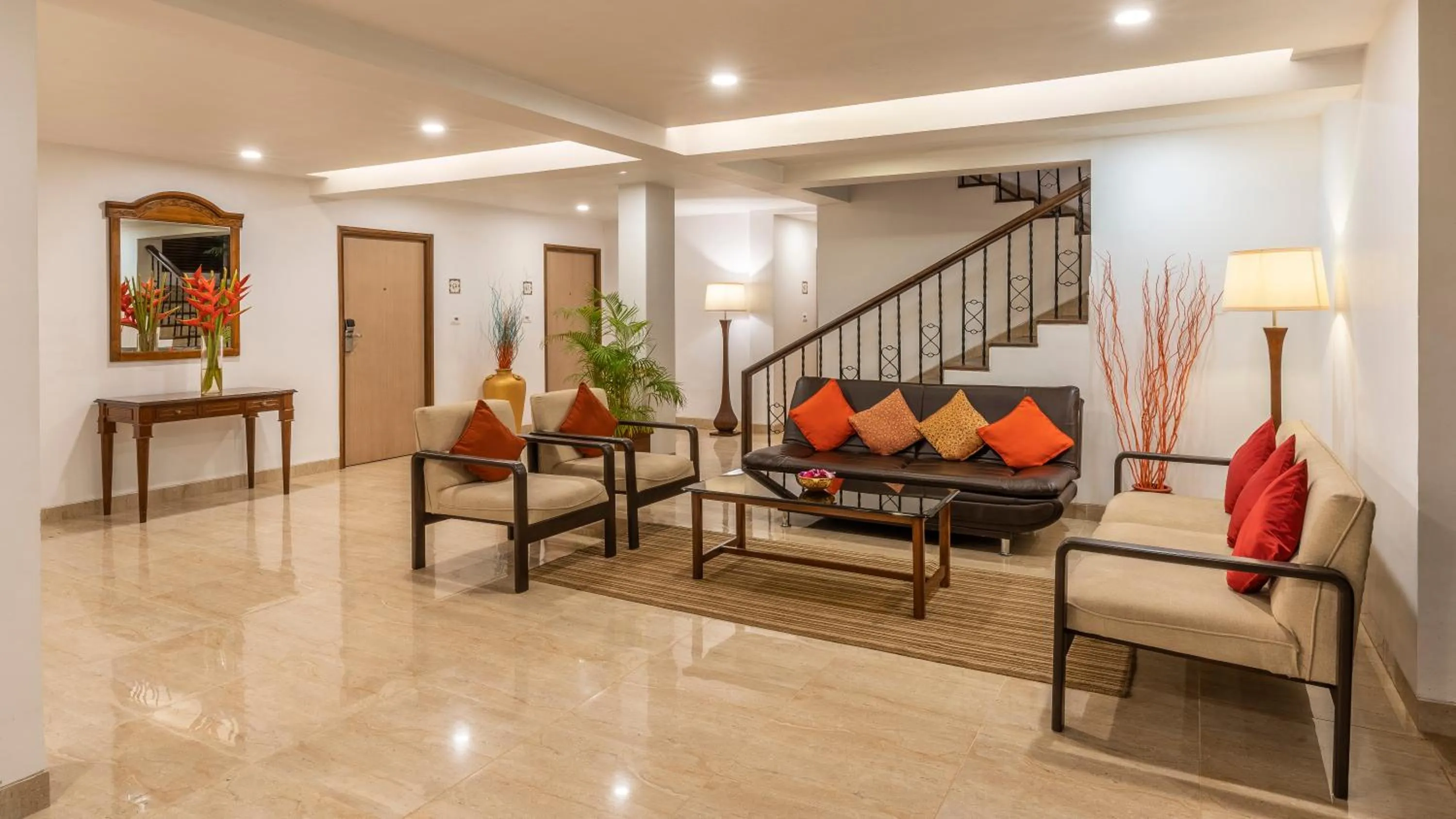 Seating area in Radisson Goa Candolim