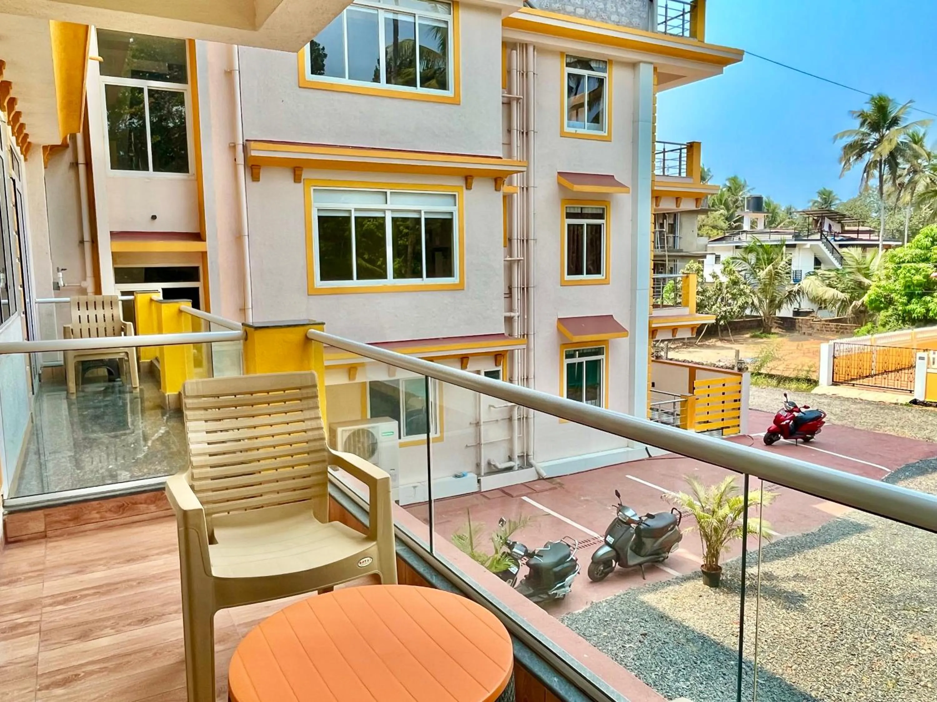 Landmark view in Lykke Suites- 2-min Drive to Colva Beach-By Goan Felicidade Hospitality PVT LTD