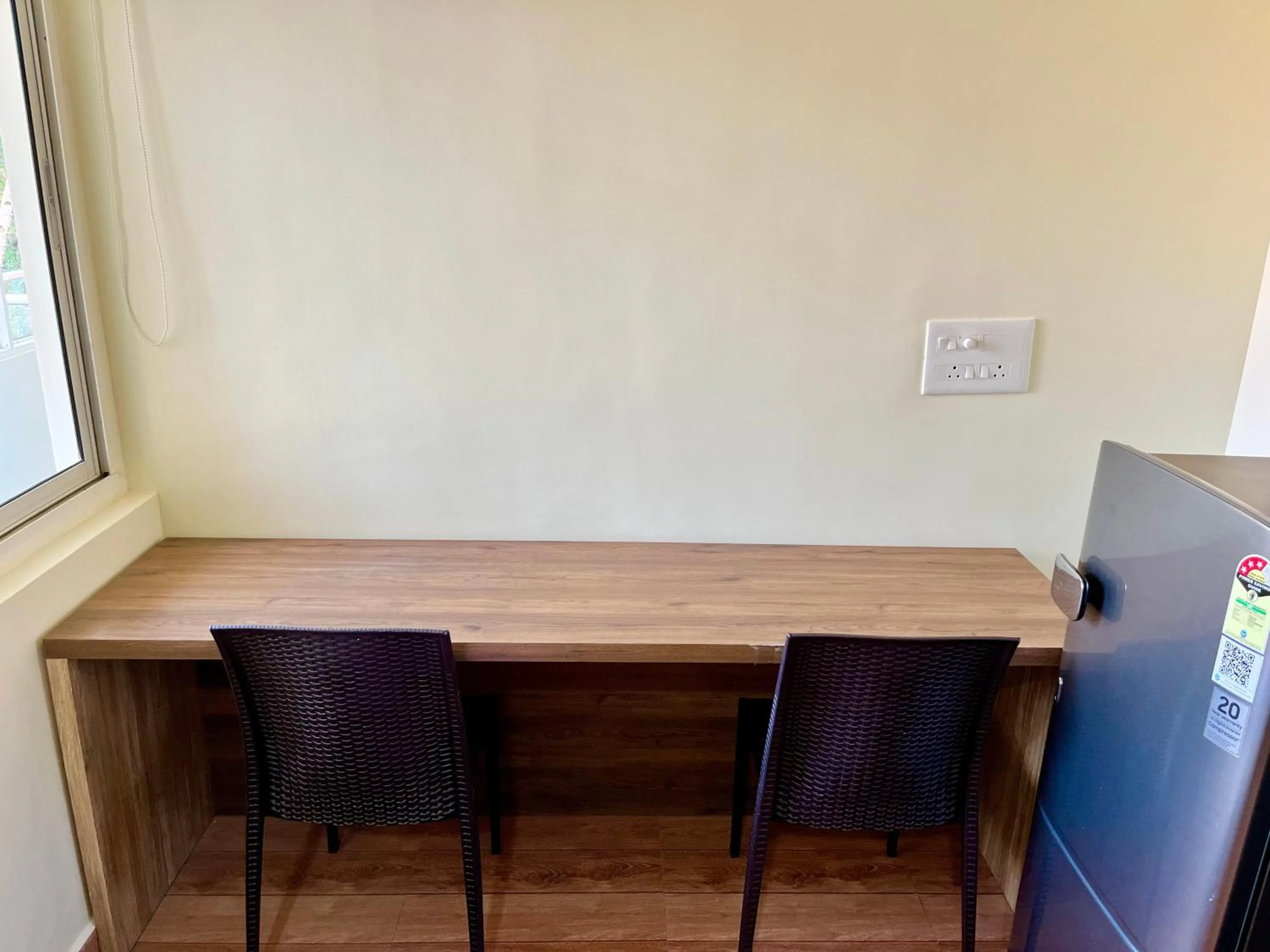 Dining area in Lykke Suites- 2-min Drive to Colva Beach-By Goan Felicidade Hospitality PVT LTD