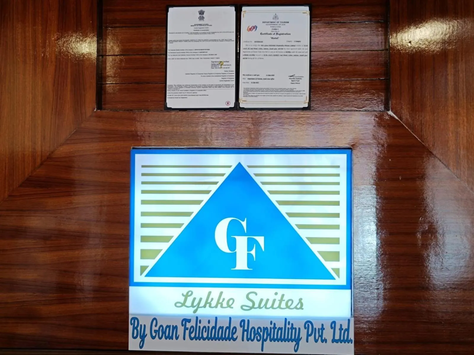 Lobby or reception in Lykke Suites- 2-min Drive to Colva Beach-By Goan Felicidade Hospitality PVT LTD