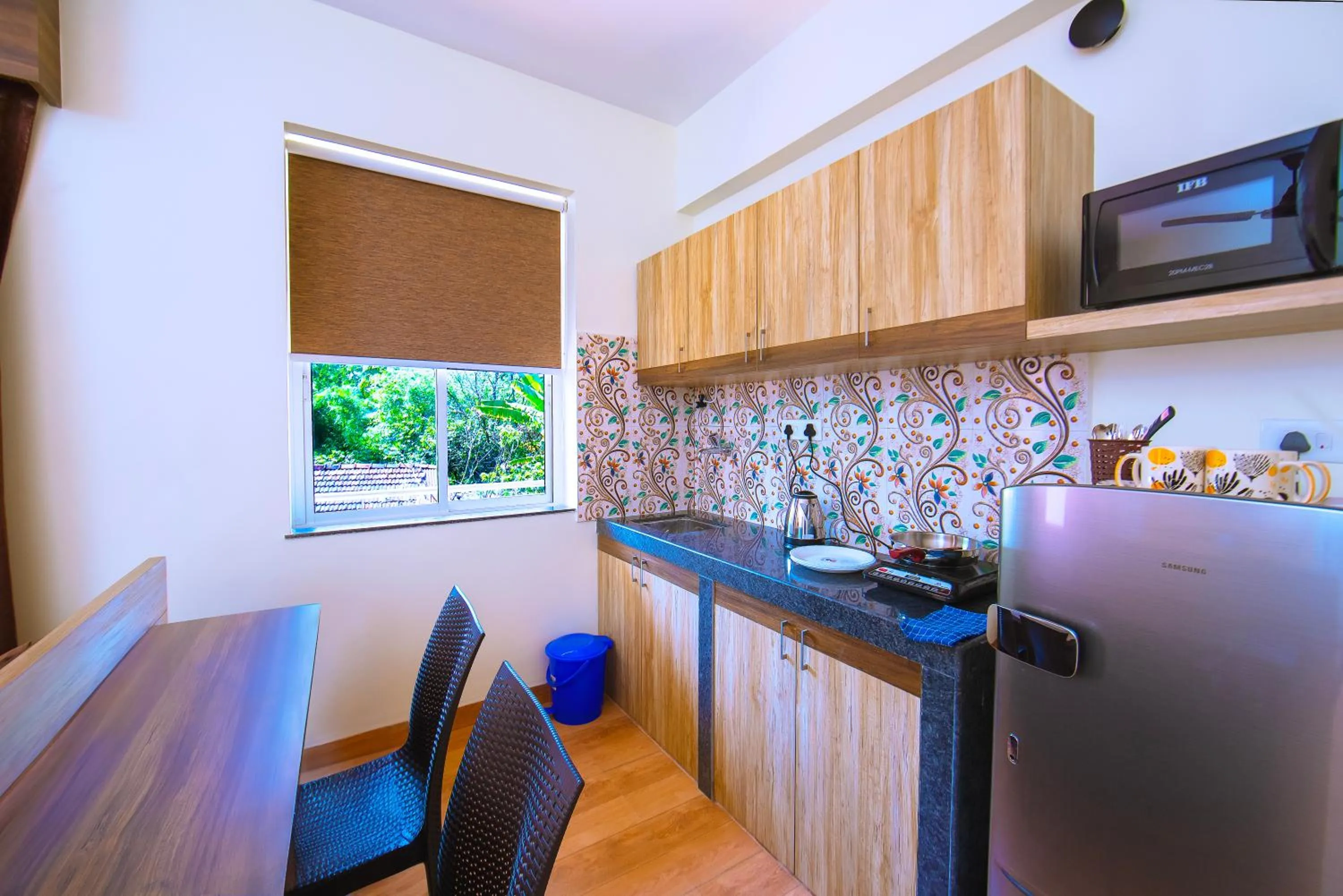 Coffee/tea facilities in Lykke Suites- 2-min Drive to Colva Beach-By Goan Felicidade Hospitality PVT LTD