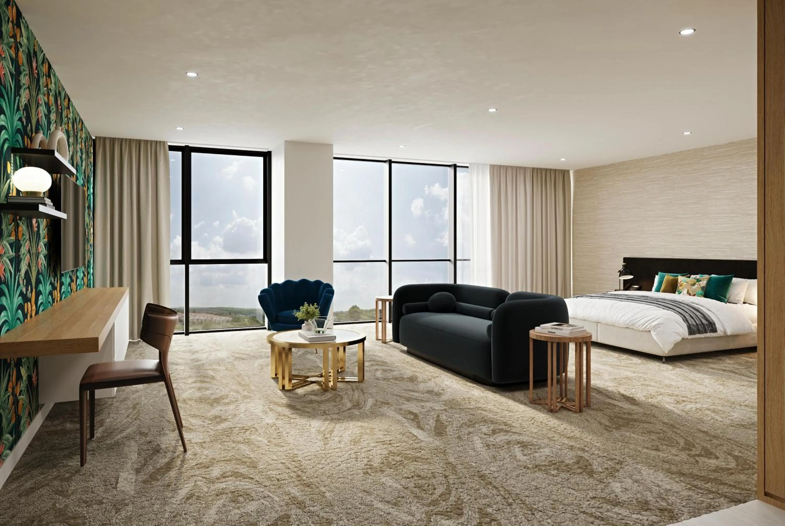 Bedroom, Bed in TRYP by Wyndham Southport Gold Coast Hotel Apartments