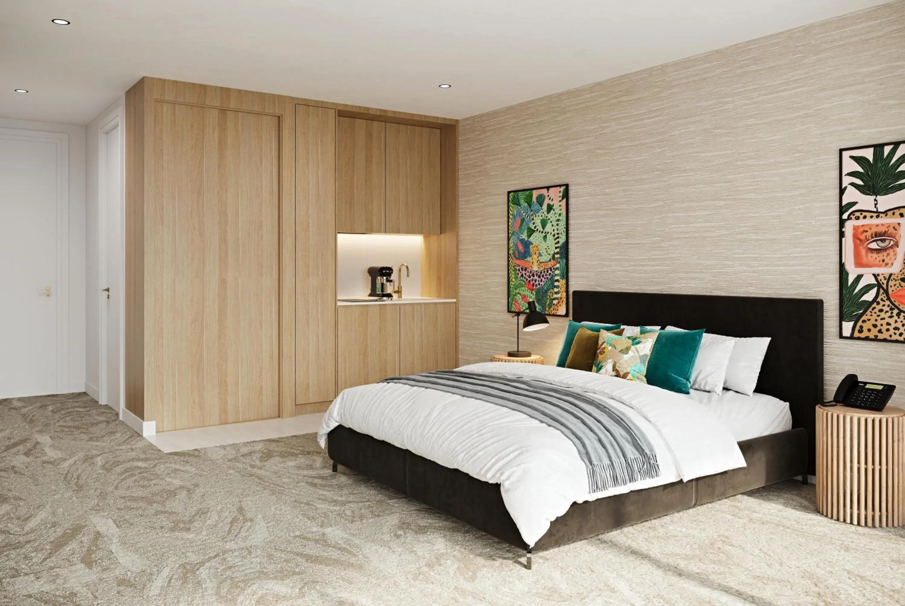 Bedroom, Bed in TRYP by Wyndham Southport Gold Coast Hotel Apartments