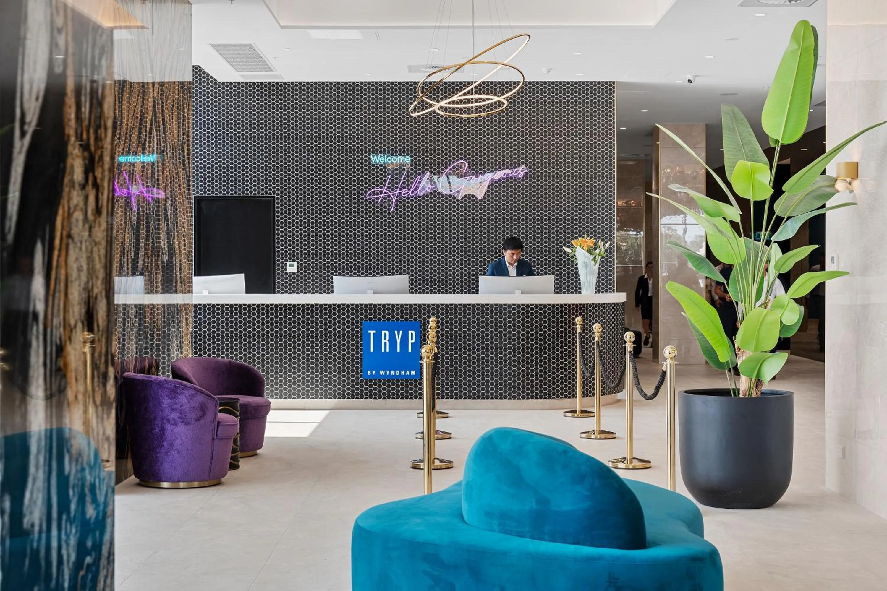 Lobby or reception in TRYP by Wyndham Southport Gold Coast Hotel Apartments
