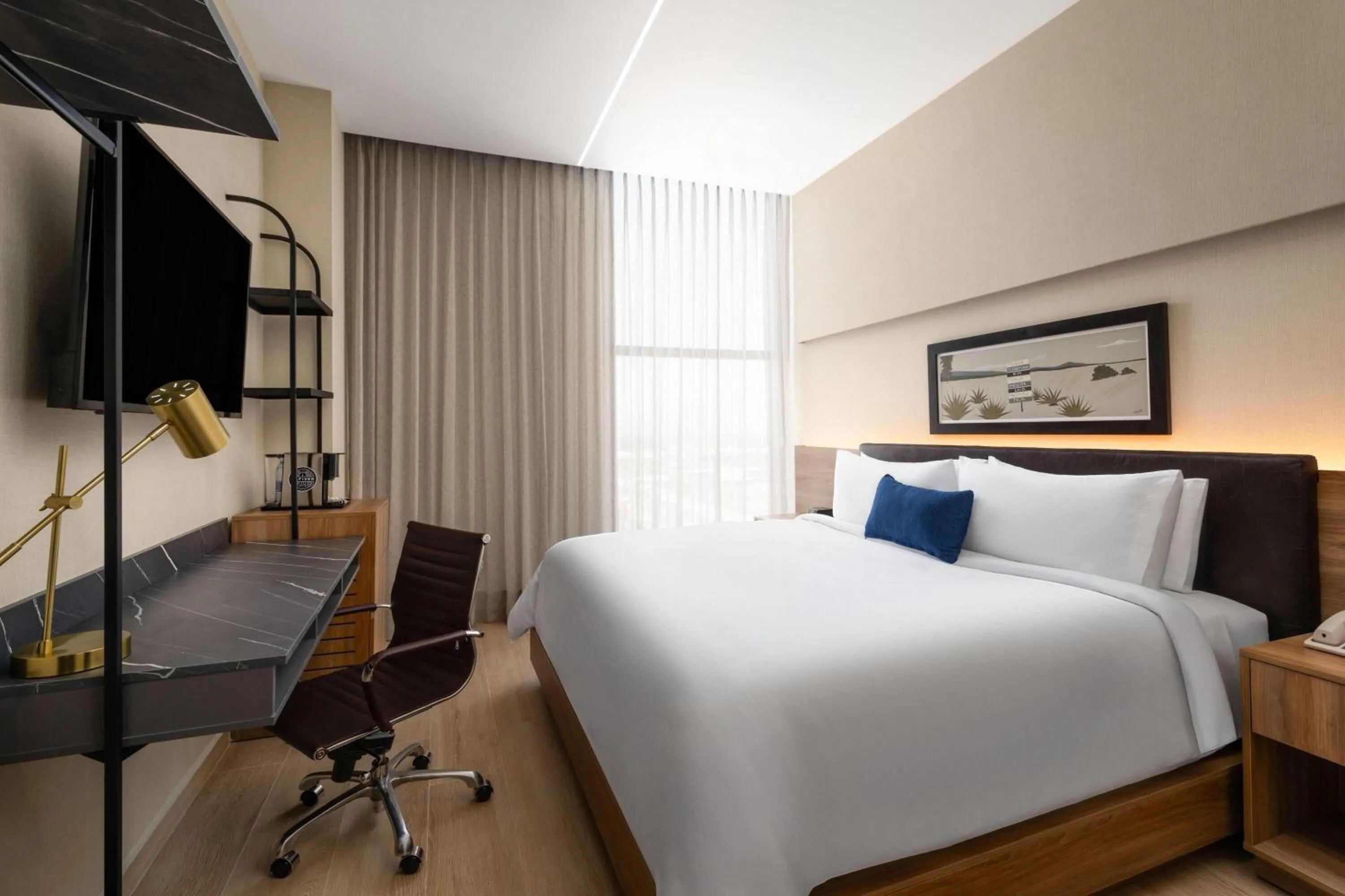 Photo of the whole room, Bed in TRYP By Wyndham Ciudad Guzmán UTTSA