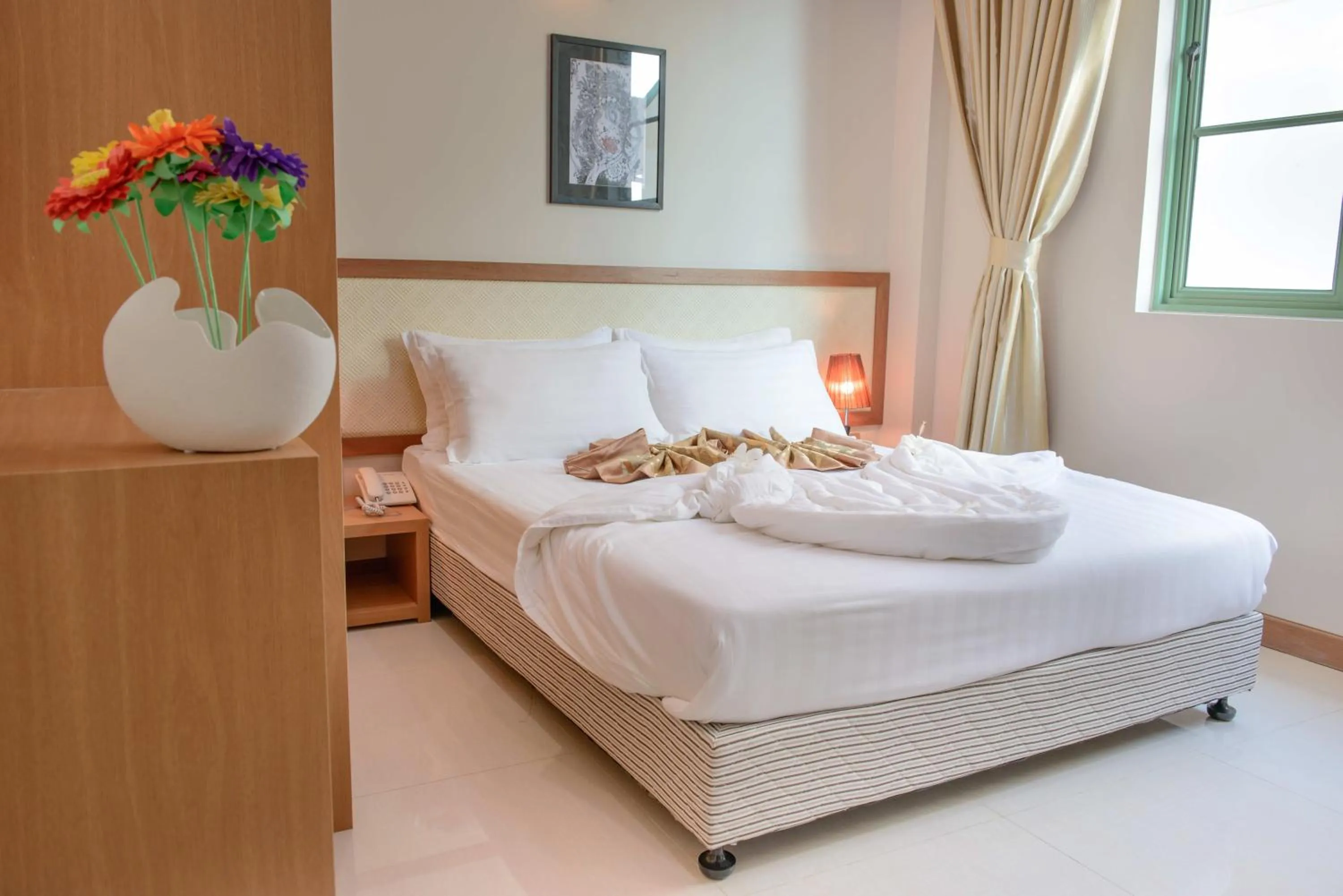 Bedroom, Bed in Season Holidays at Hulhumale with Transfer