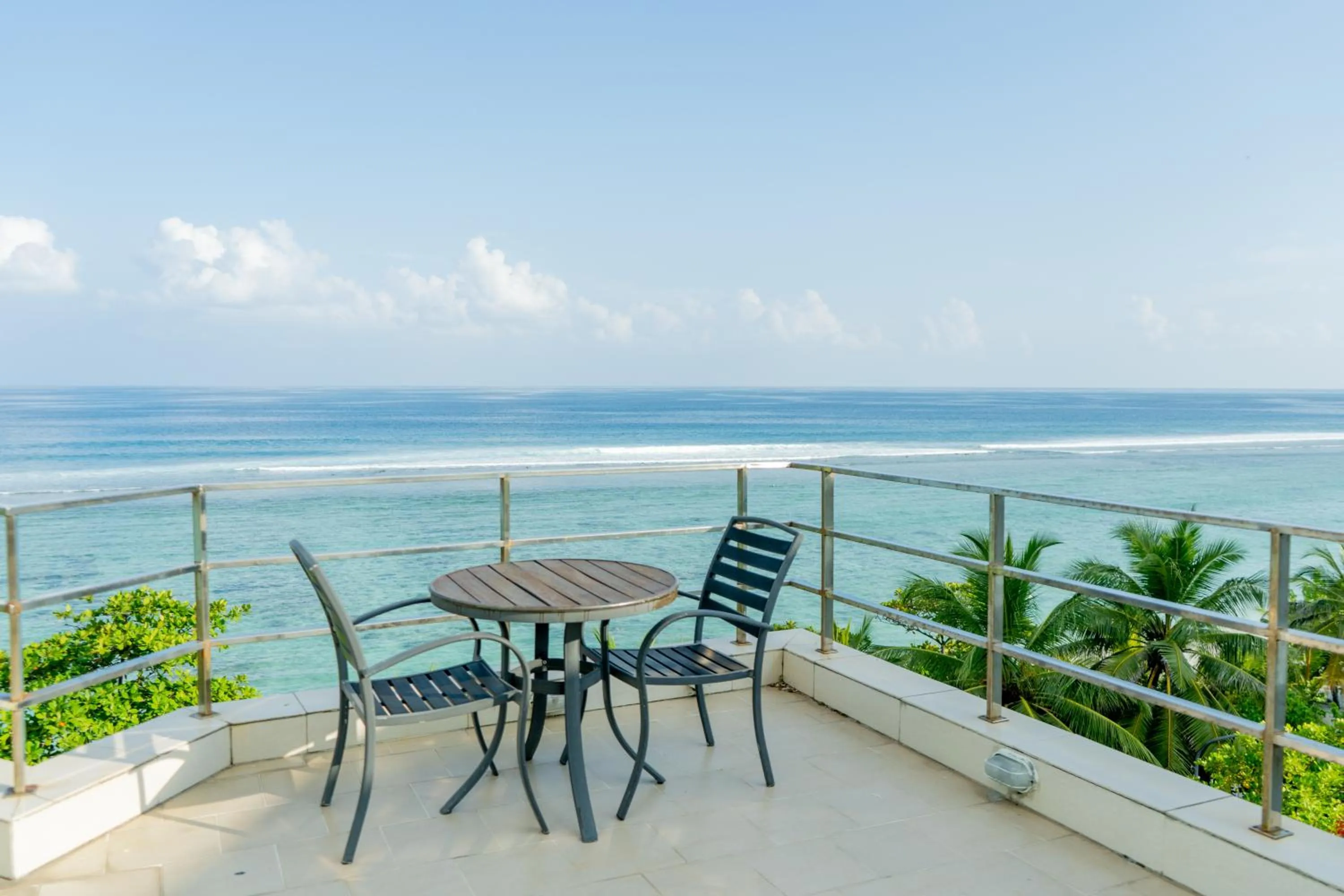 Balcony/Terrace in Season Holidays at Hulhumale with Transfer