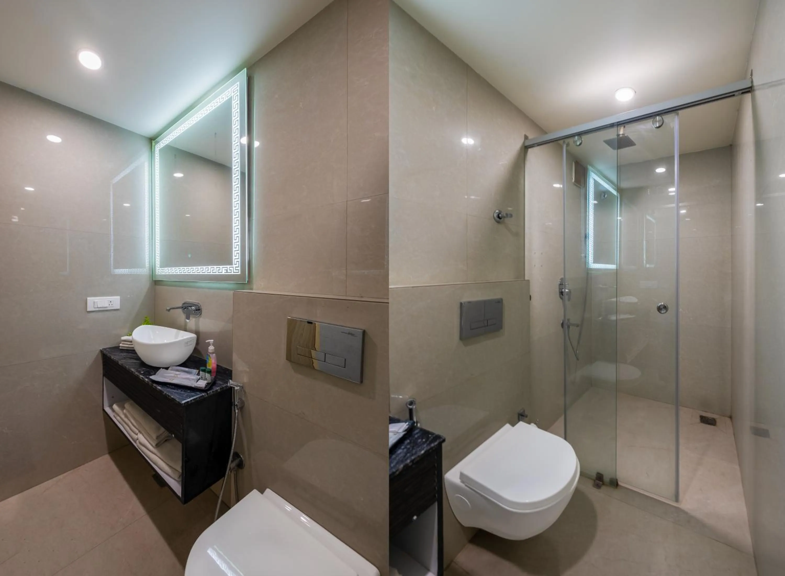 Shower in Dahabi Venue Premium- 9 min fr Delhi Airport