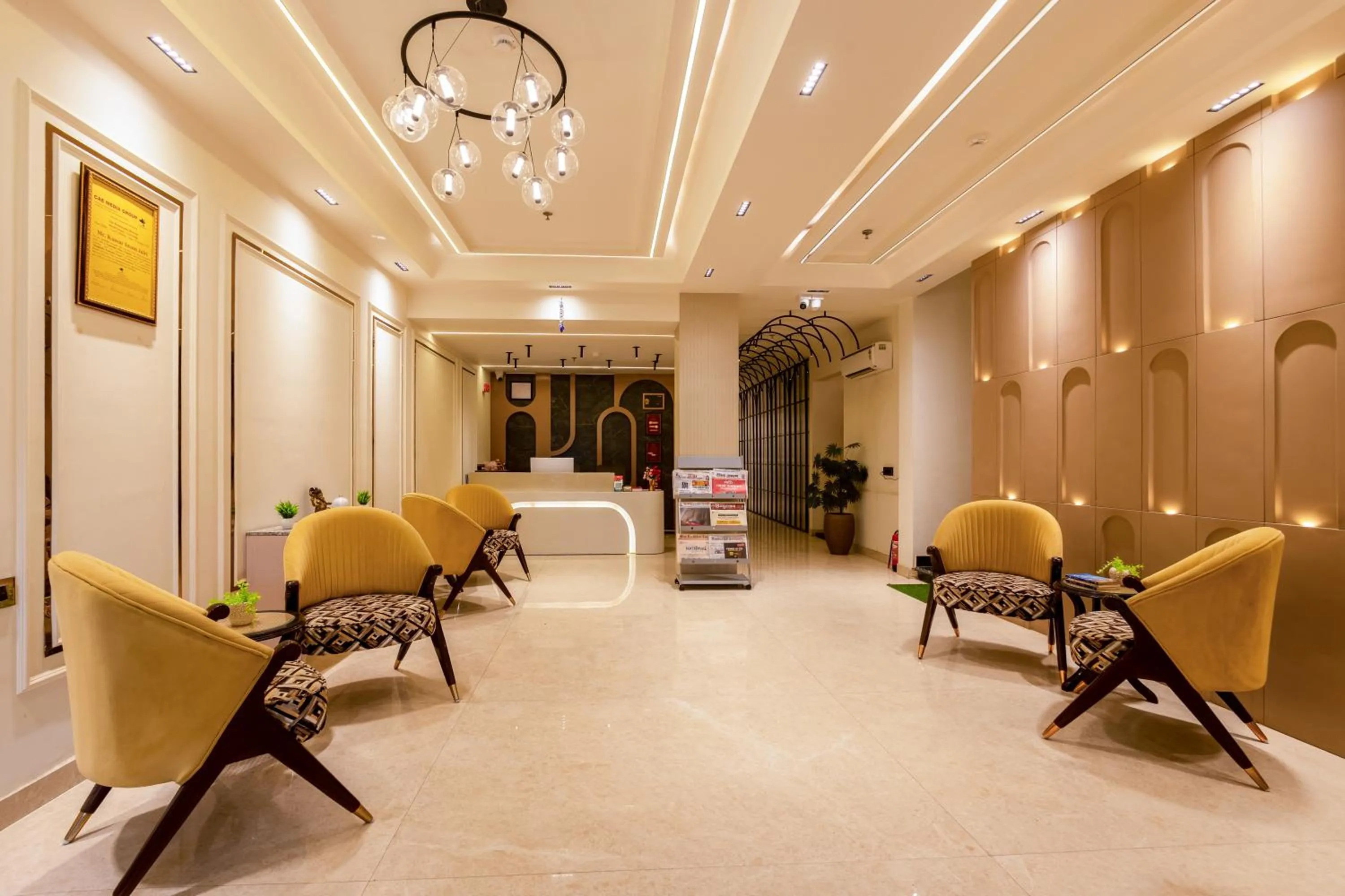 Lobby or reception in Dahabi Venue Premium- 9 min fr Delhi Airport