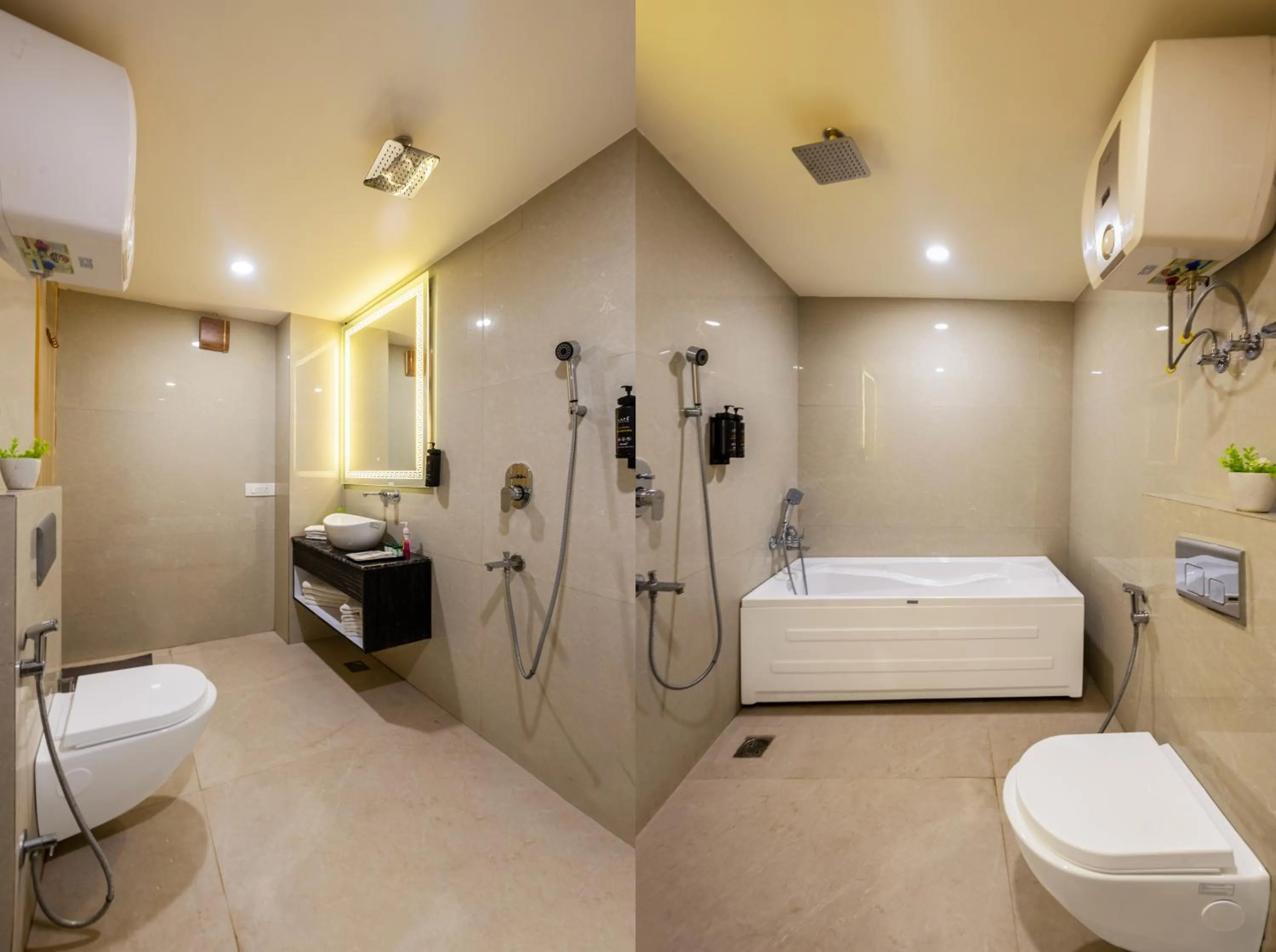 Shower in Dahabi Venue Premium- 9 min fr Delhi Airport
