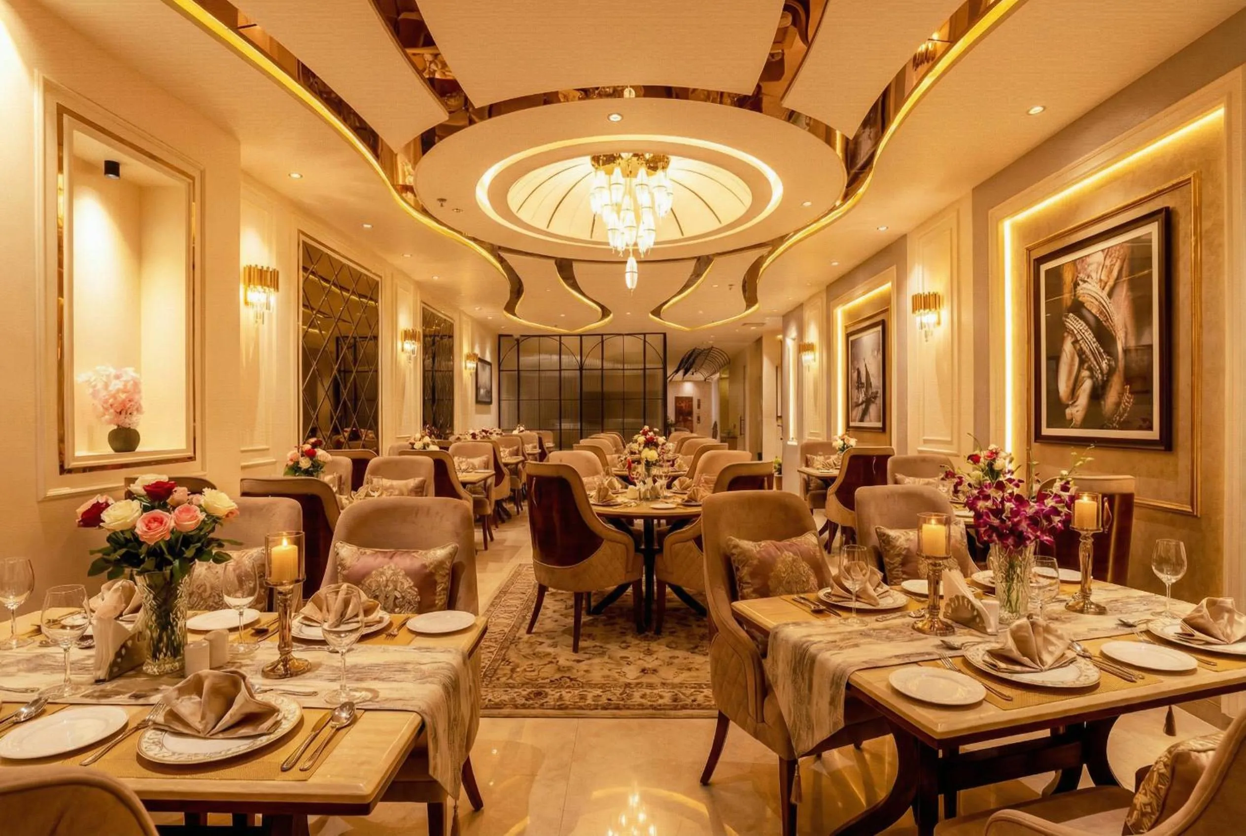 Restaurant/places to eat in Dahabi Venue Premium- Free Airport Pick up or Drop
