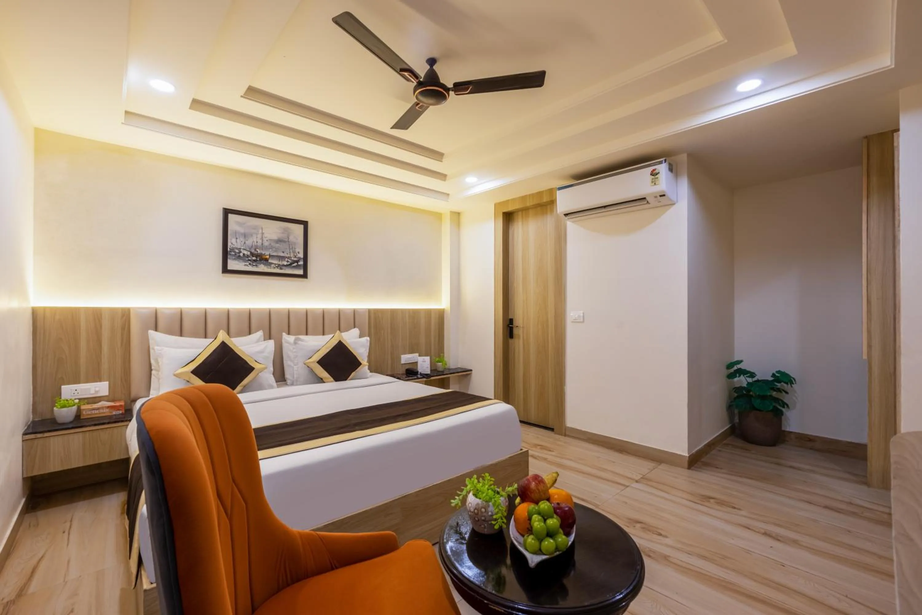 Bed in Dahabi Venue Premium- 9 min fr Delhi Airport