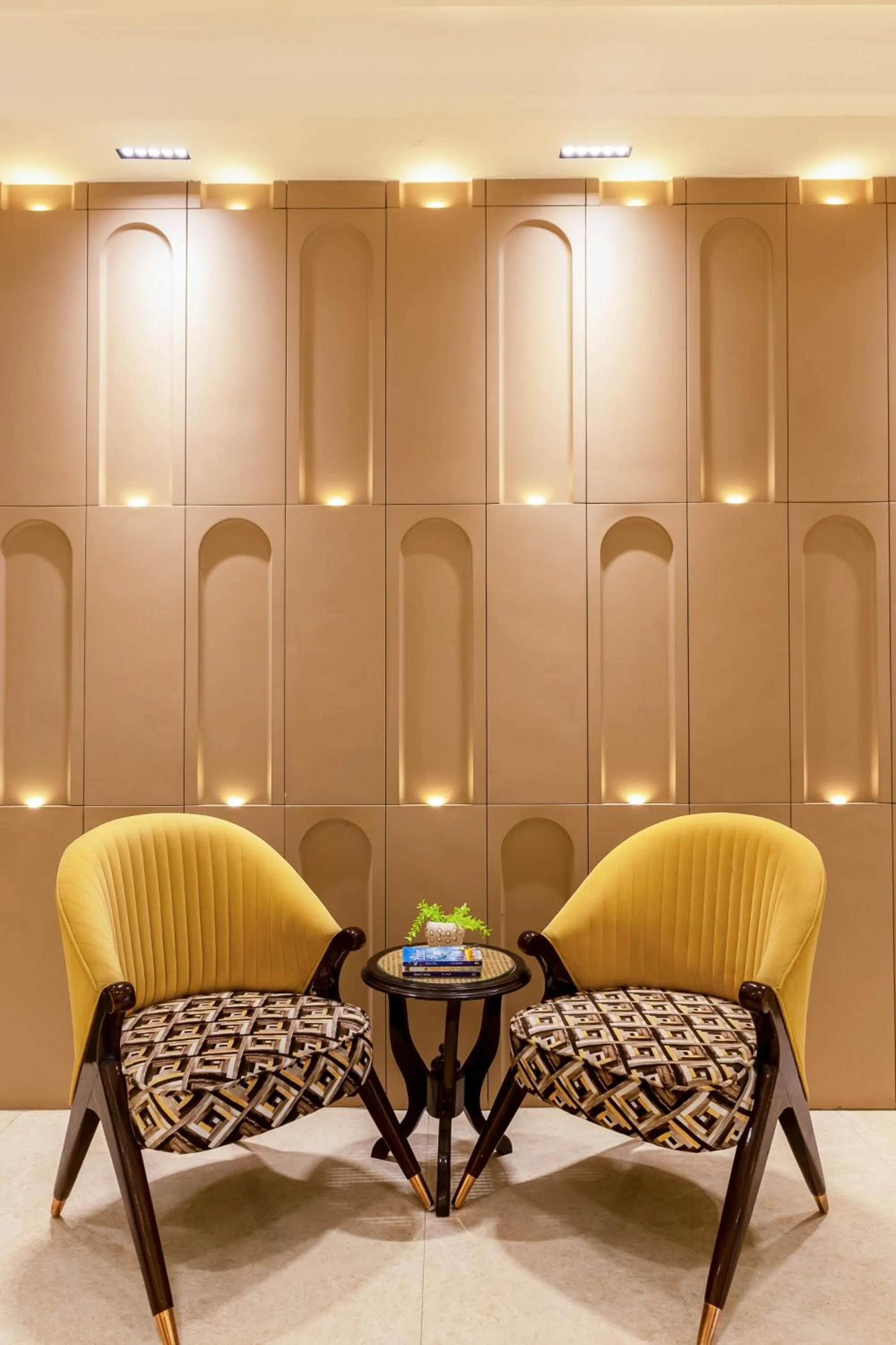 Seating area in Dahabi Venue Premium- 9 min fr Delhi Airport