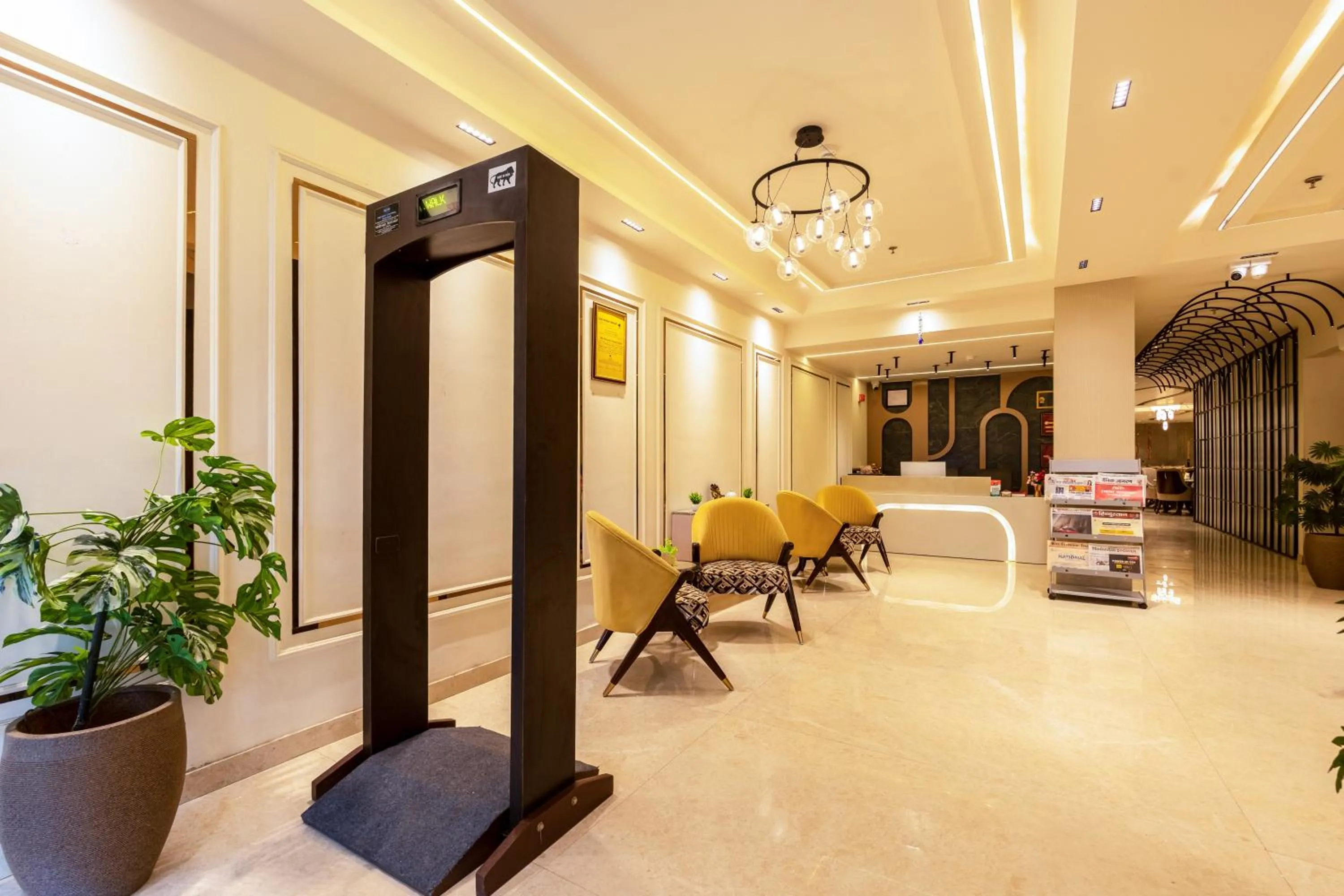 Seating area in Dahabi Venue Premium- 9 min fr Delhi Airport