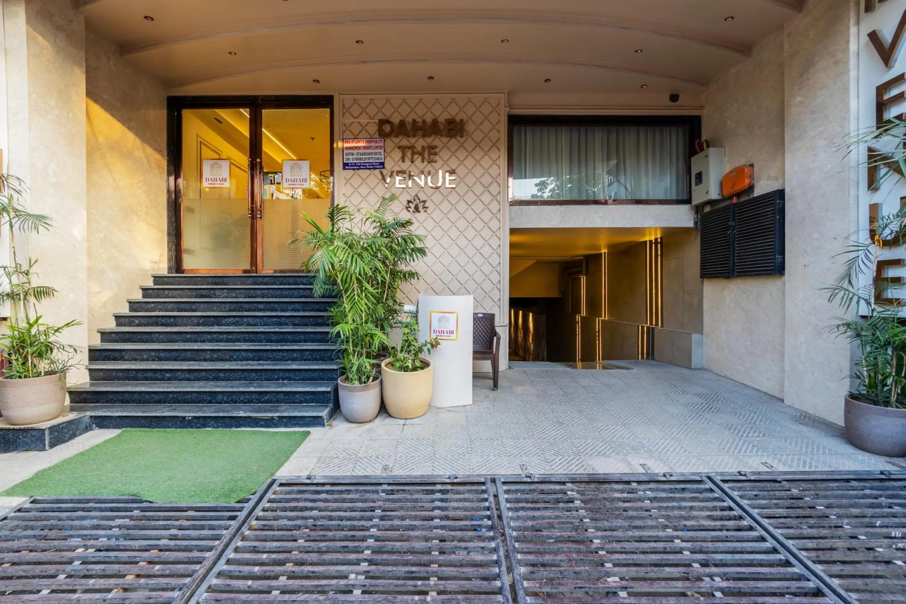 Facade/entrance in Dahabi Venue Premium- 9 min fr Delhi Airport