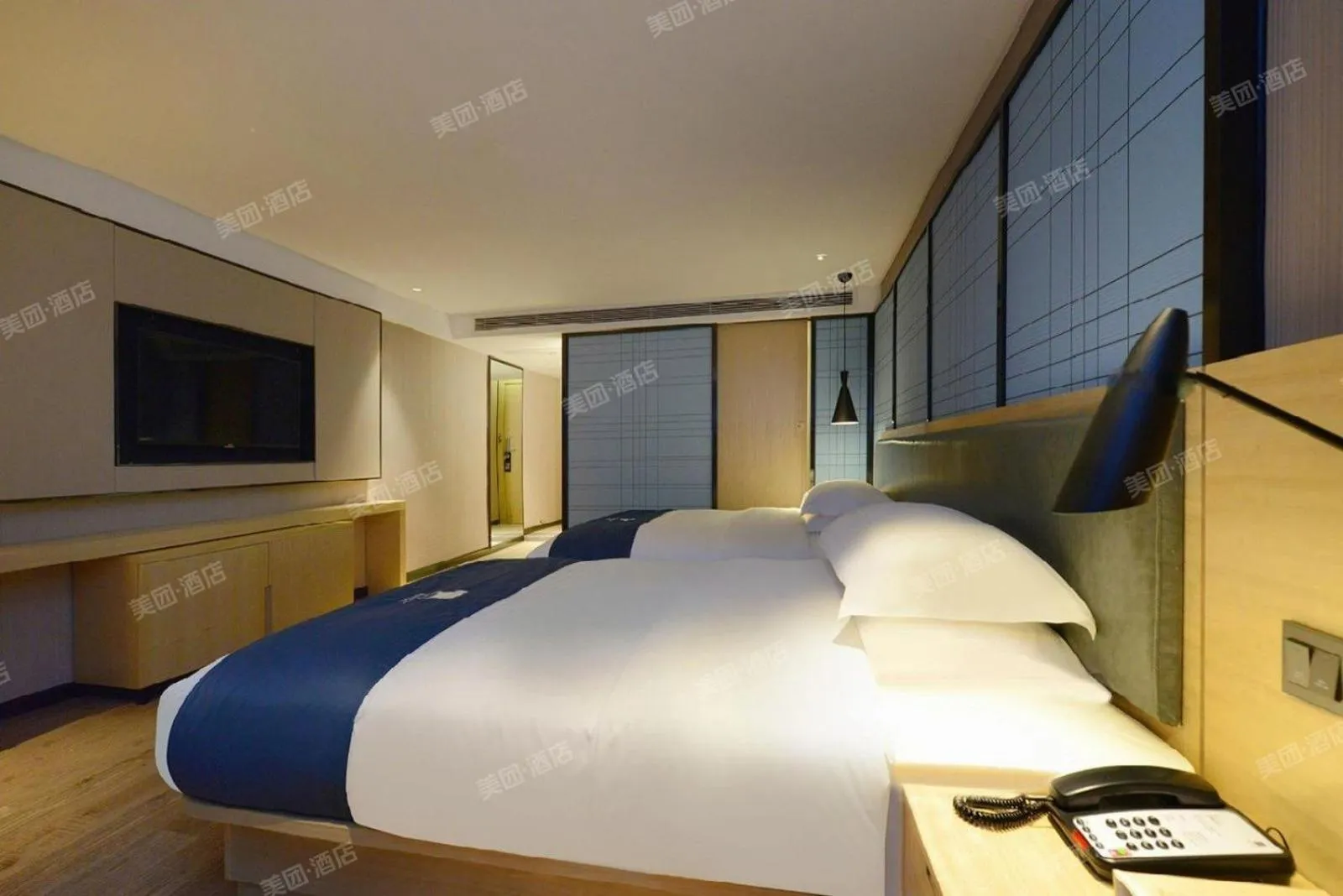 Property building, Bed in Echarm Hotel Guiyang Xiaohe Huanghe Road Branch