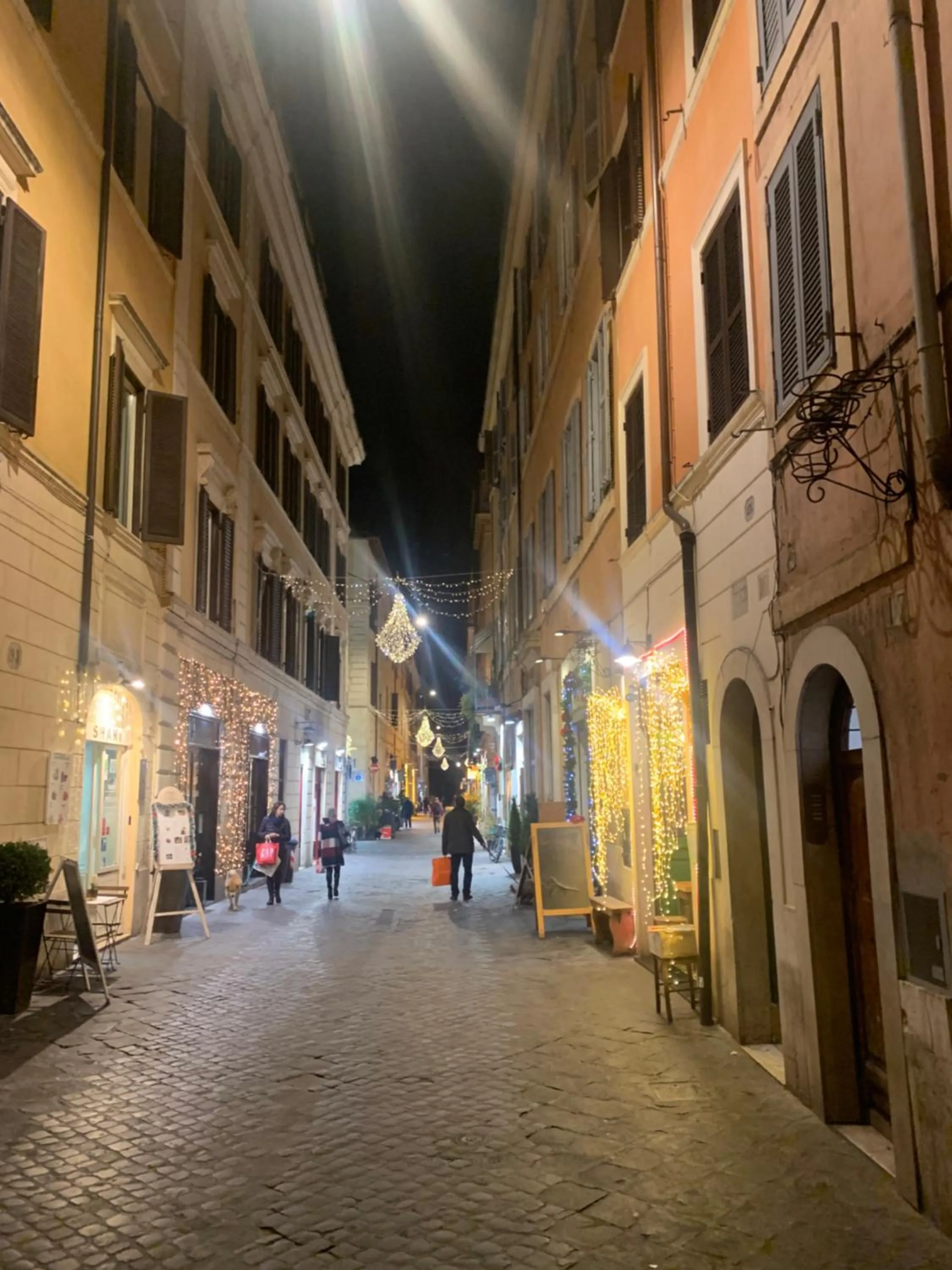 City view in Spanish Steps Corner