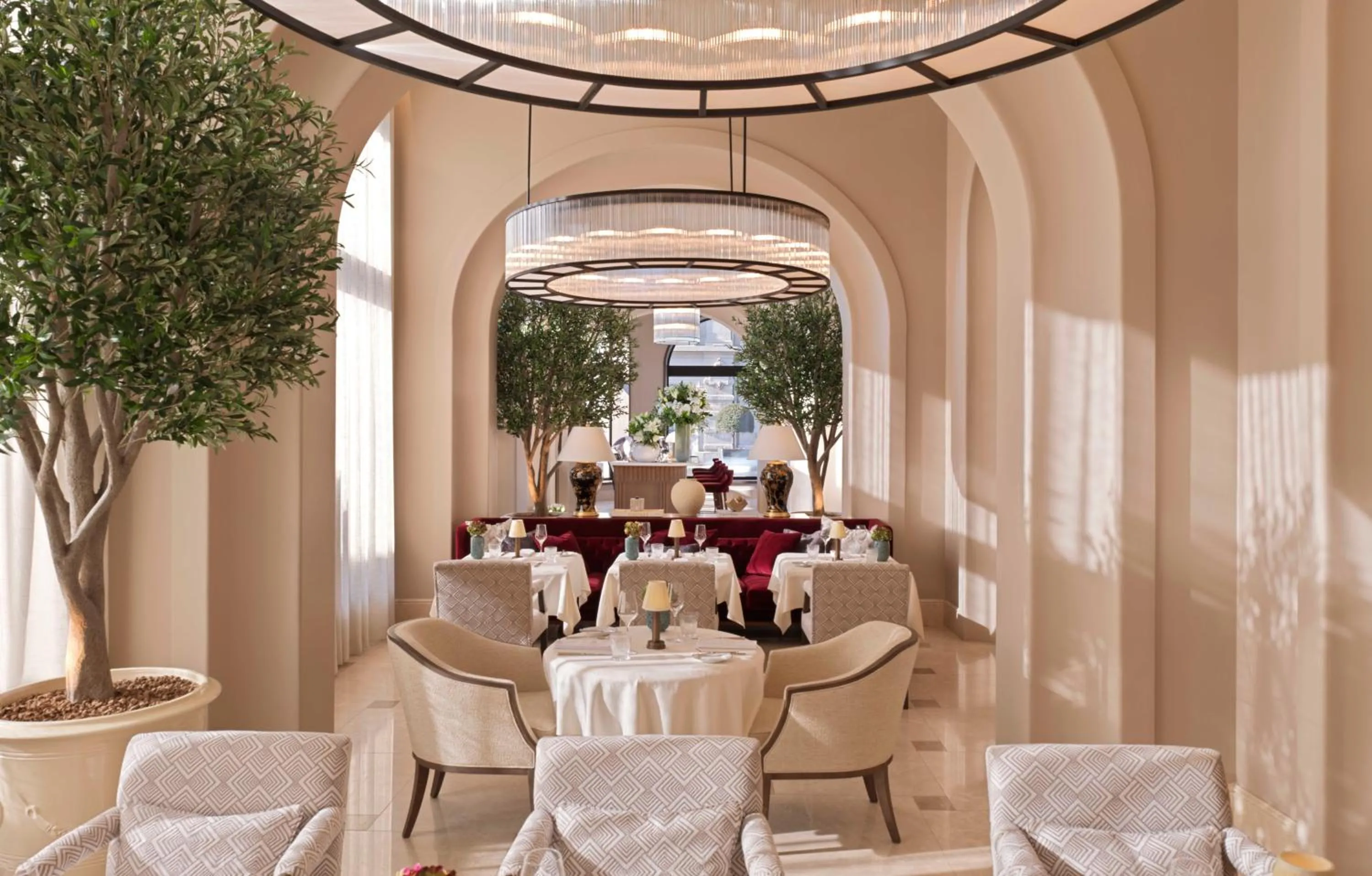 Dining area in The Bristol Belgrade