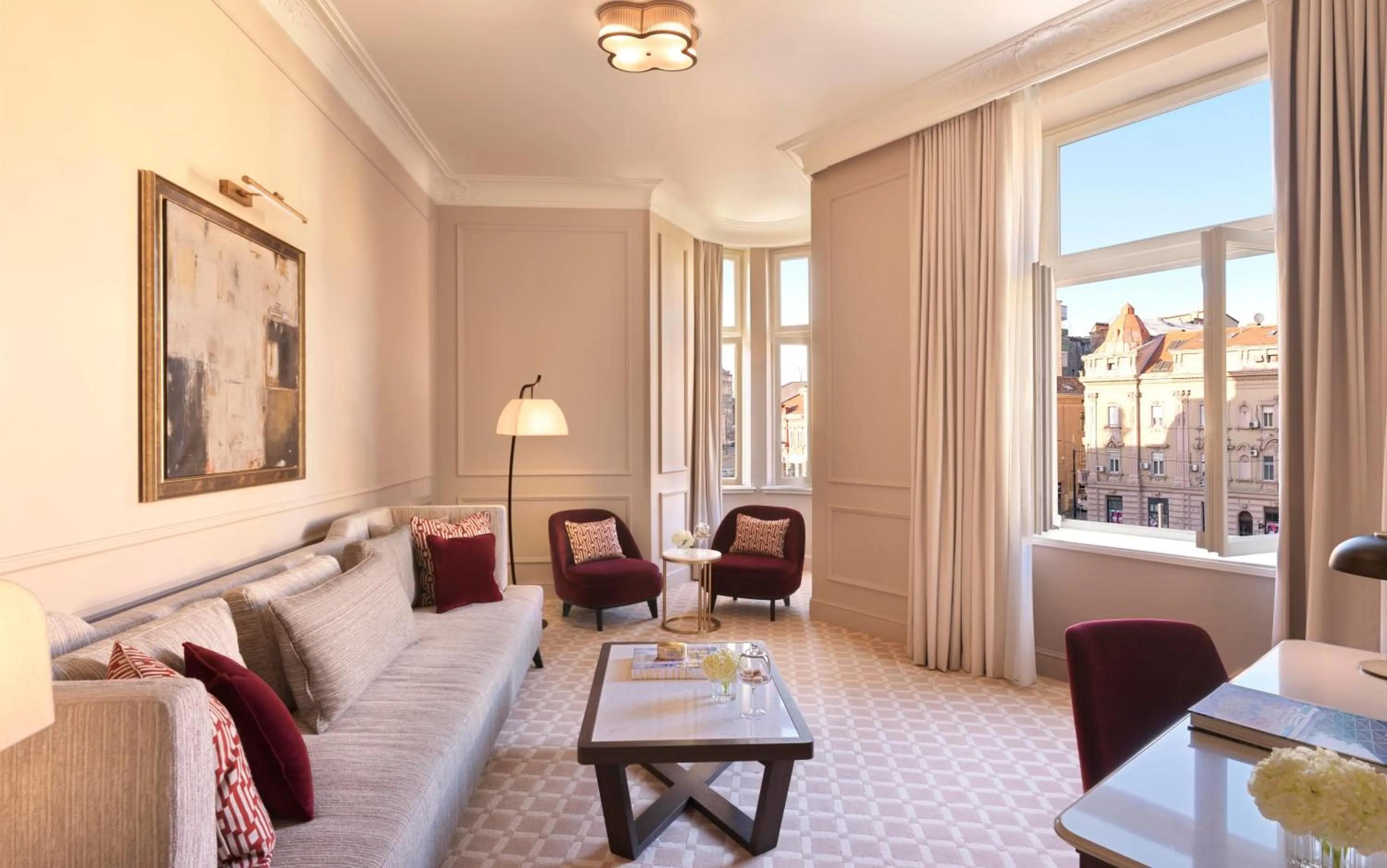 Living room in The Bristol Belgrade