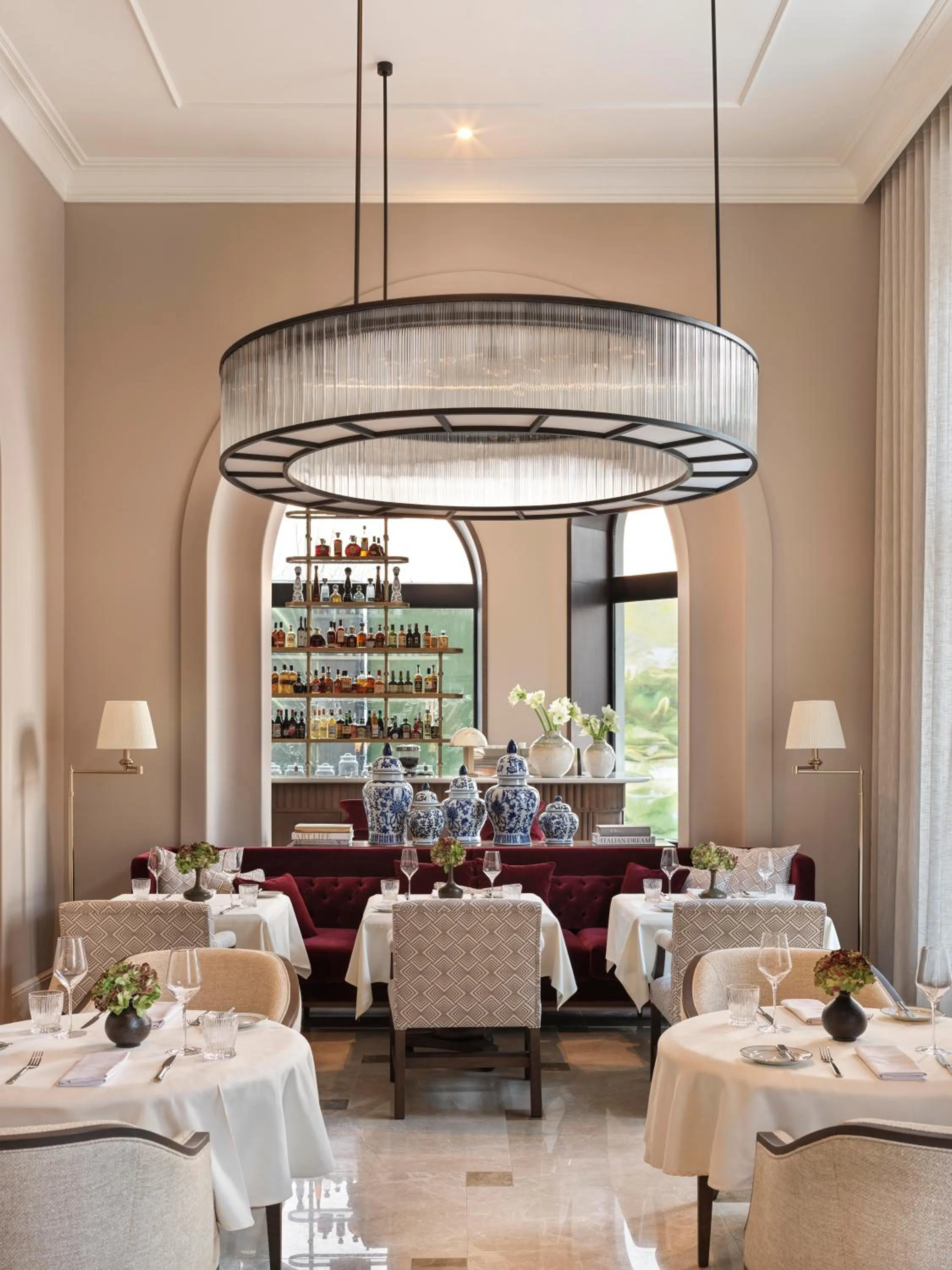 Dining area in The Bristol Belgrade