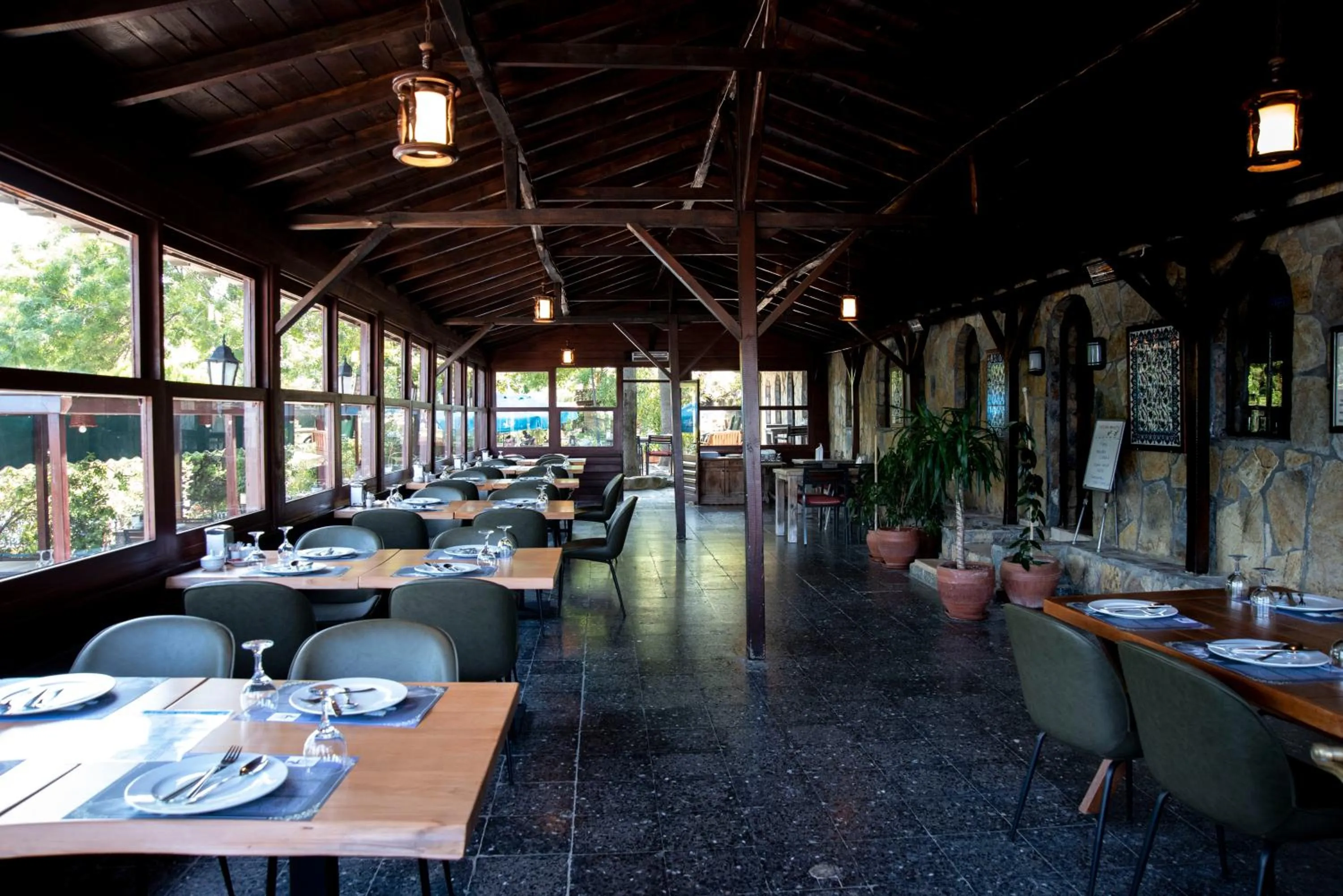 Lounge or bar in Fener Motel