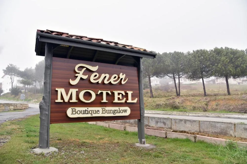 Parking in Fener Motel