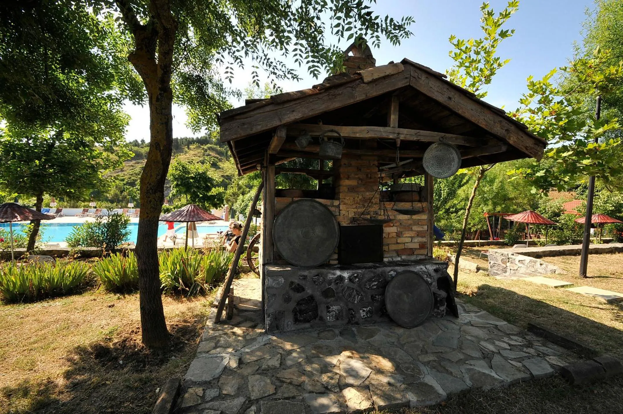 Garden in Fener Motel