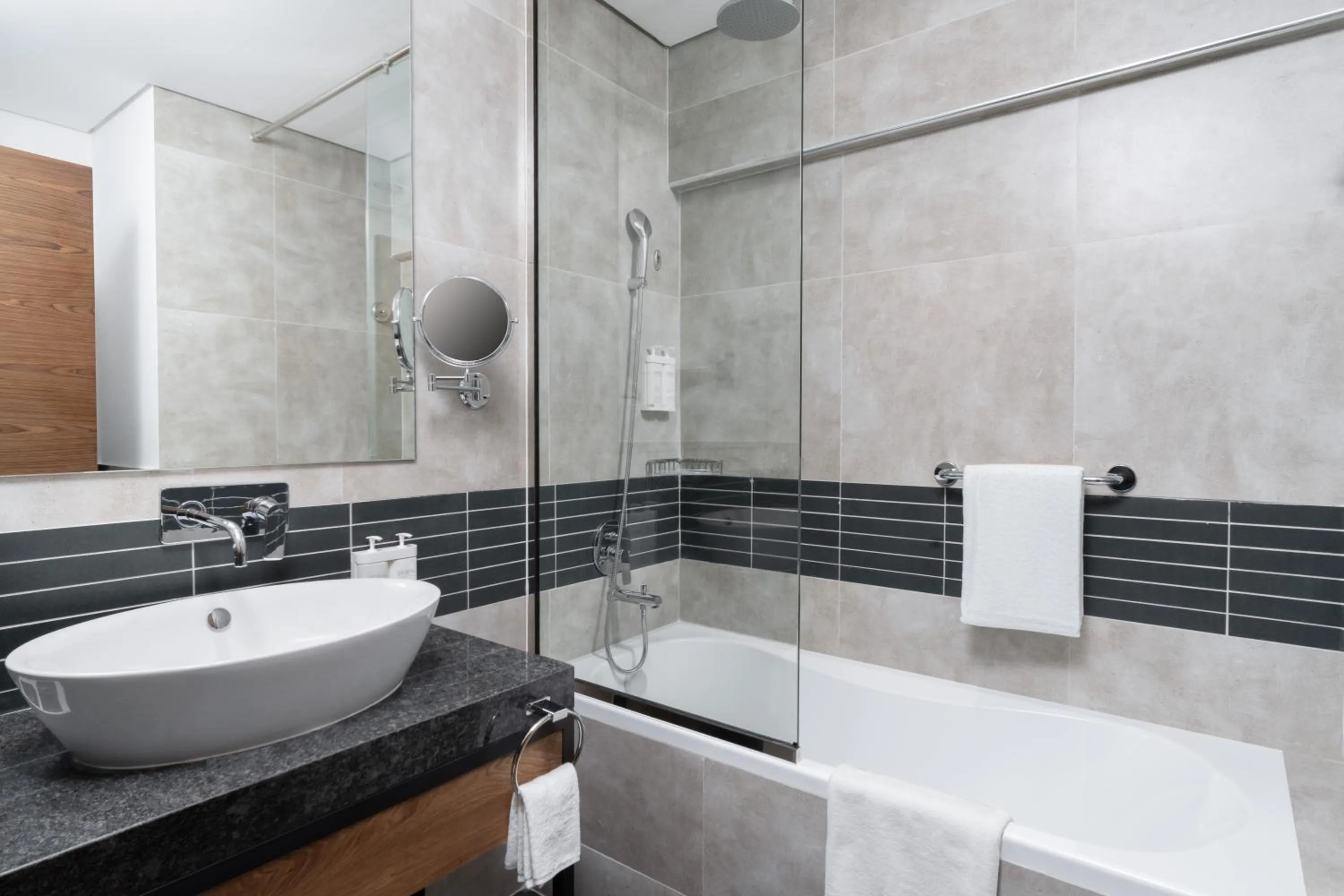 Toilet in Holiday Inn Dubai Village Circle by IHG