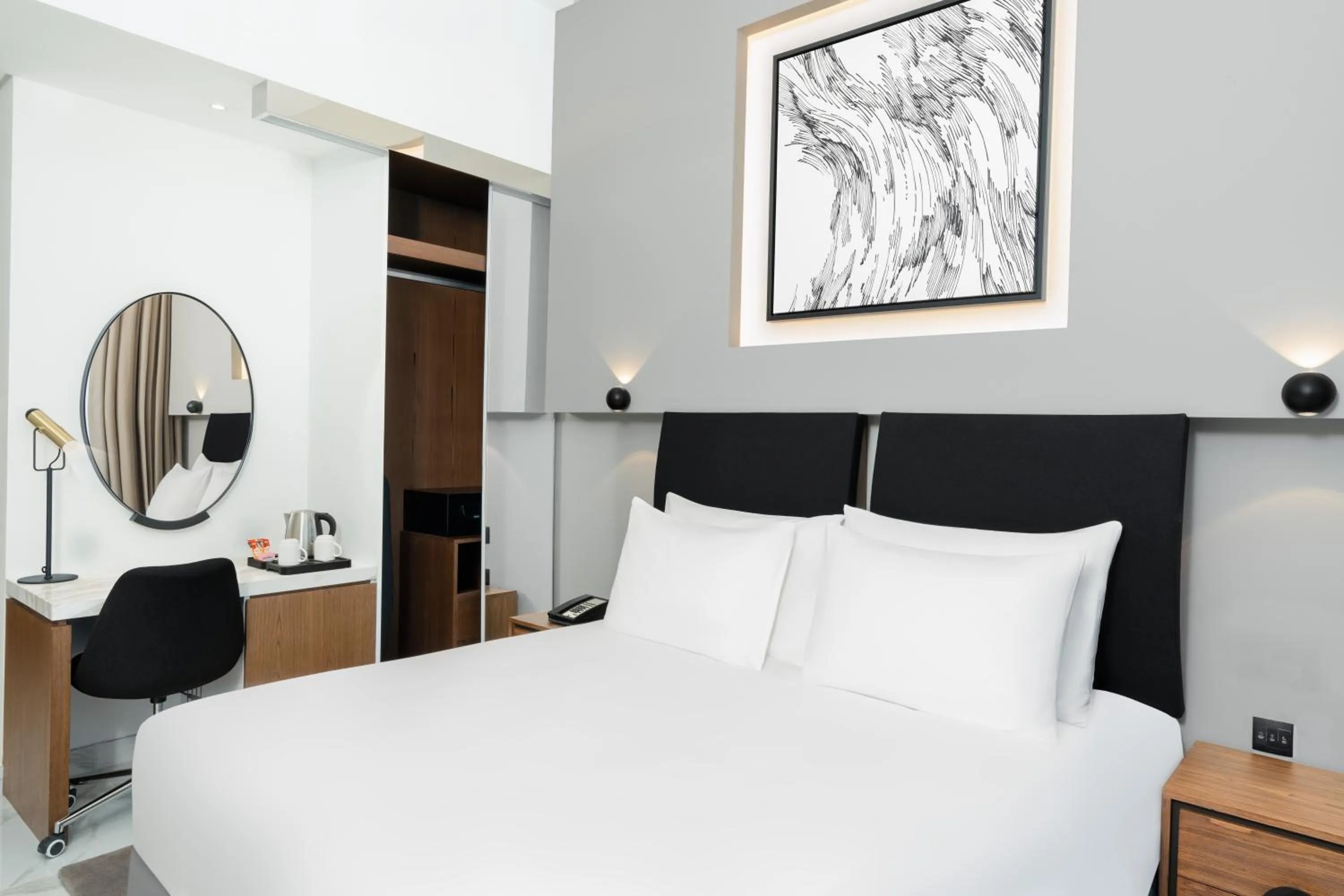 Photo of the whole room, Bed in Holiday Inn Dubai Village Circle by IHG