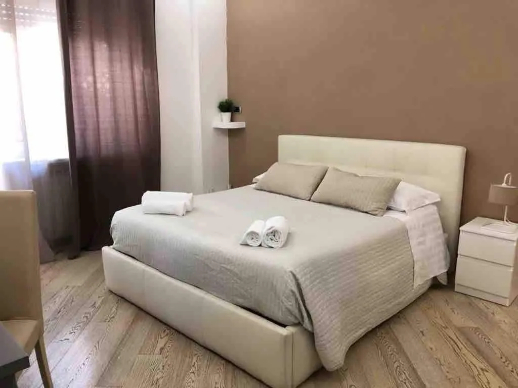 Bed in The house of St. Peter