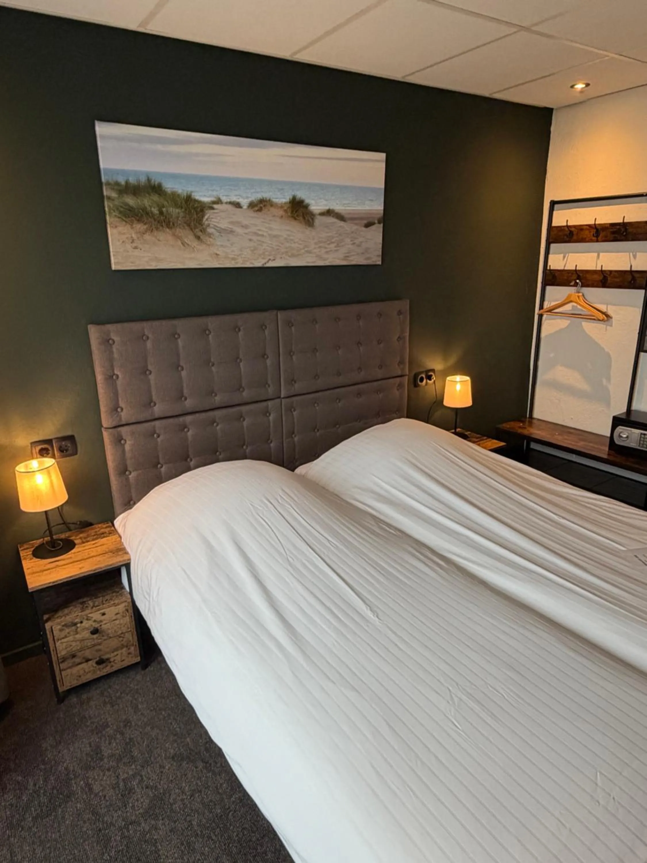 Small Double Room with Sea View  - single occupancy in Hotel Zee en Duin