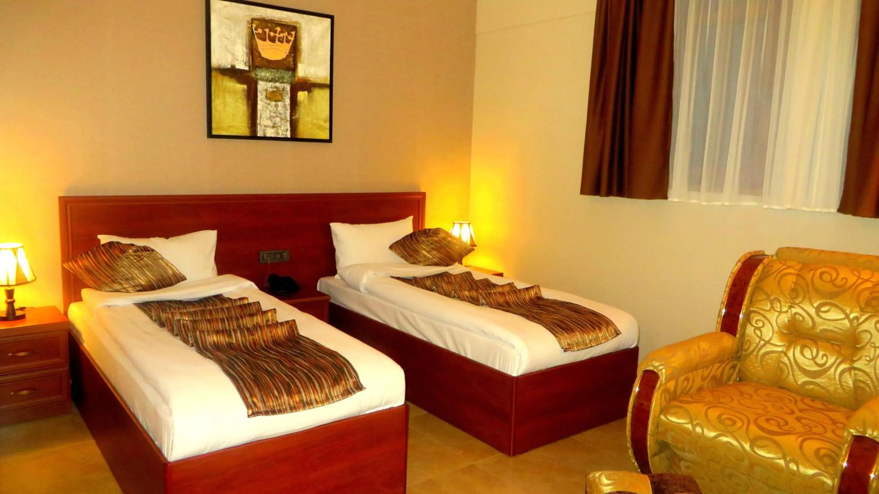 Bed in Park Avenue Hotel Yerevan