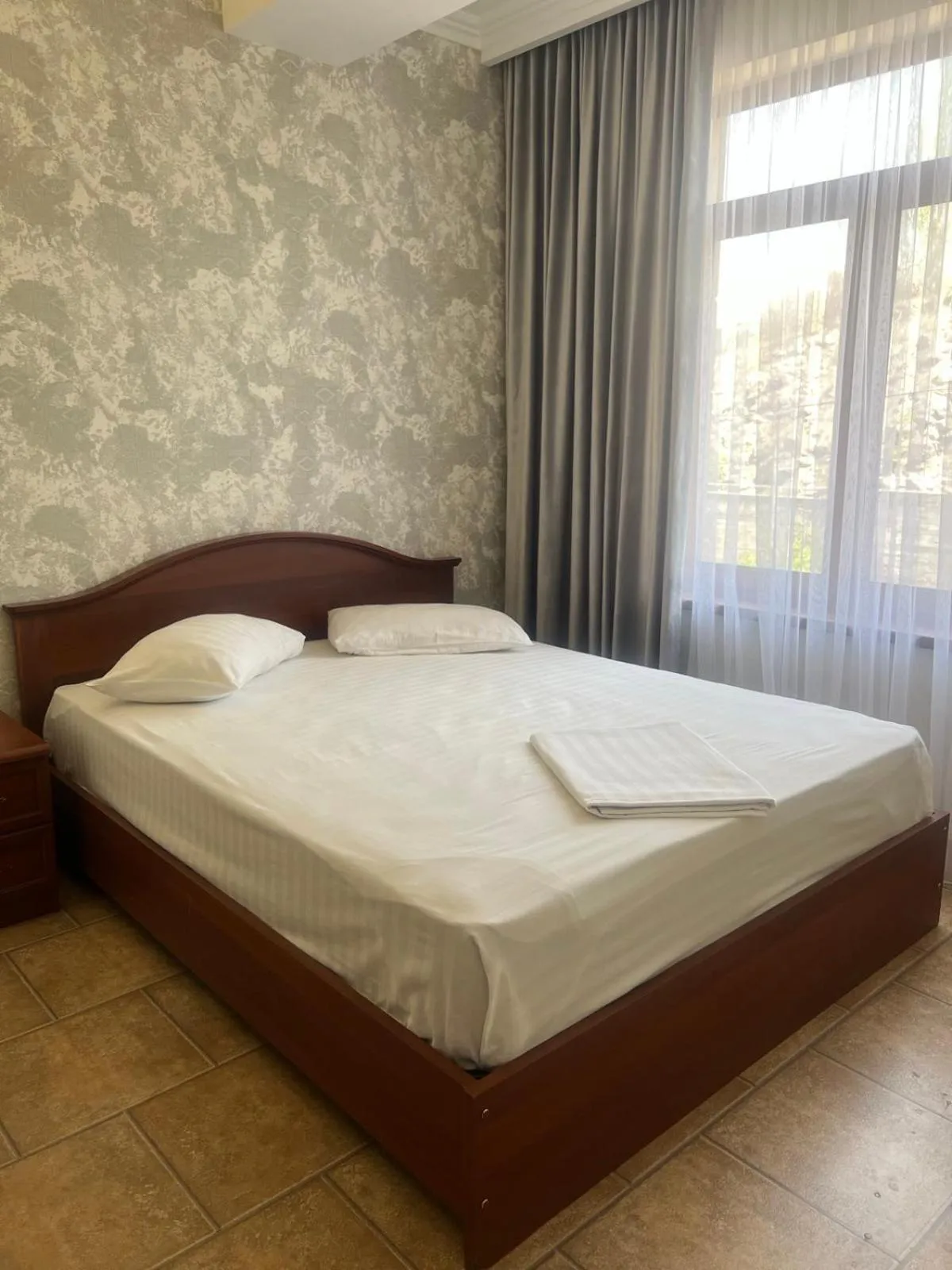 Bed in Park Avenue Hotel Yerevan