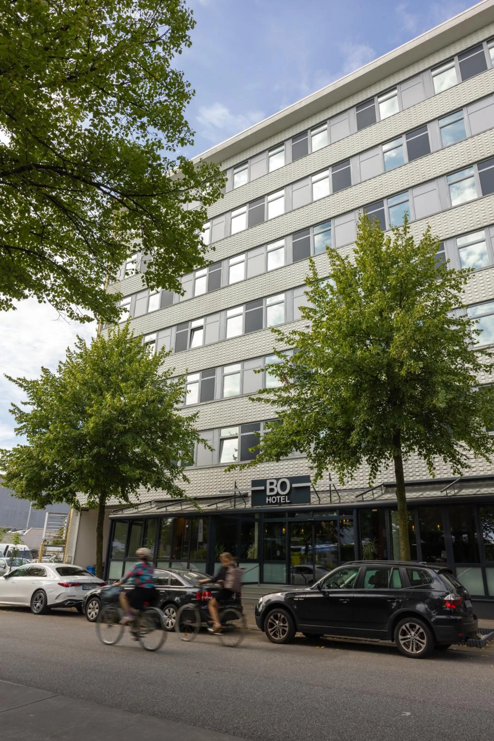 Property building in BO Hotel Hamburg