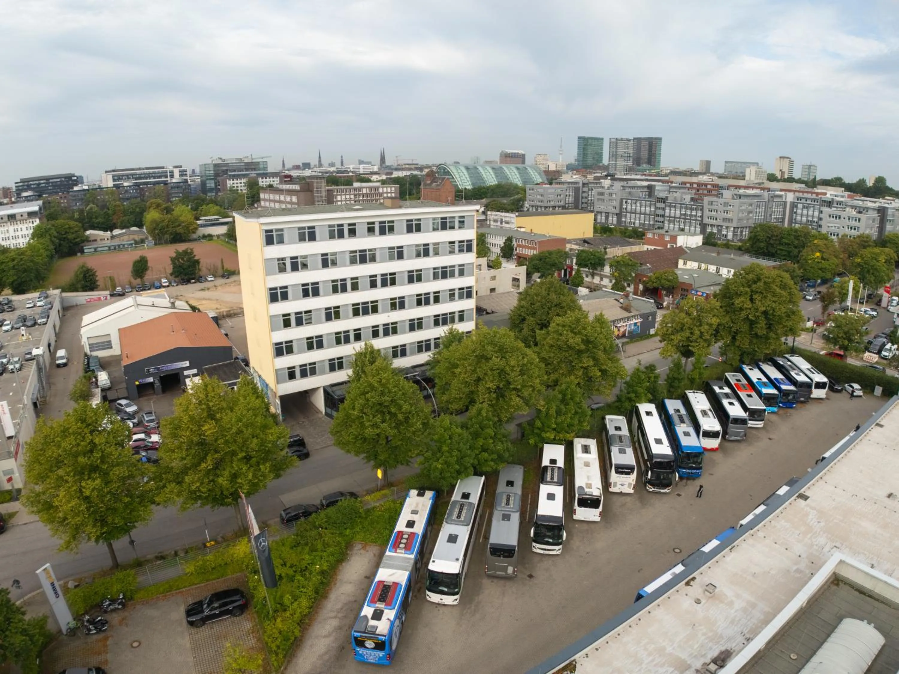 Property building in BO Hotel Hamburg