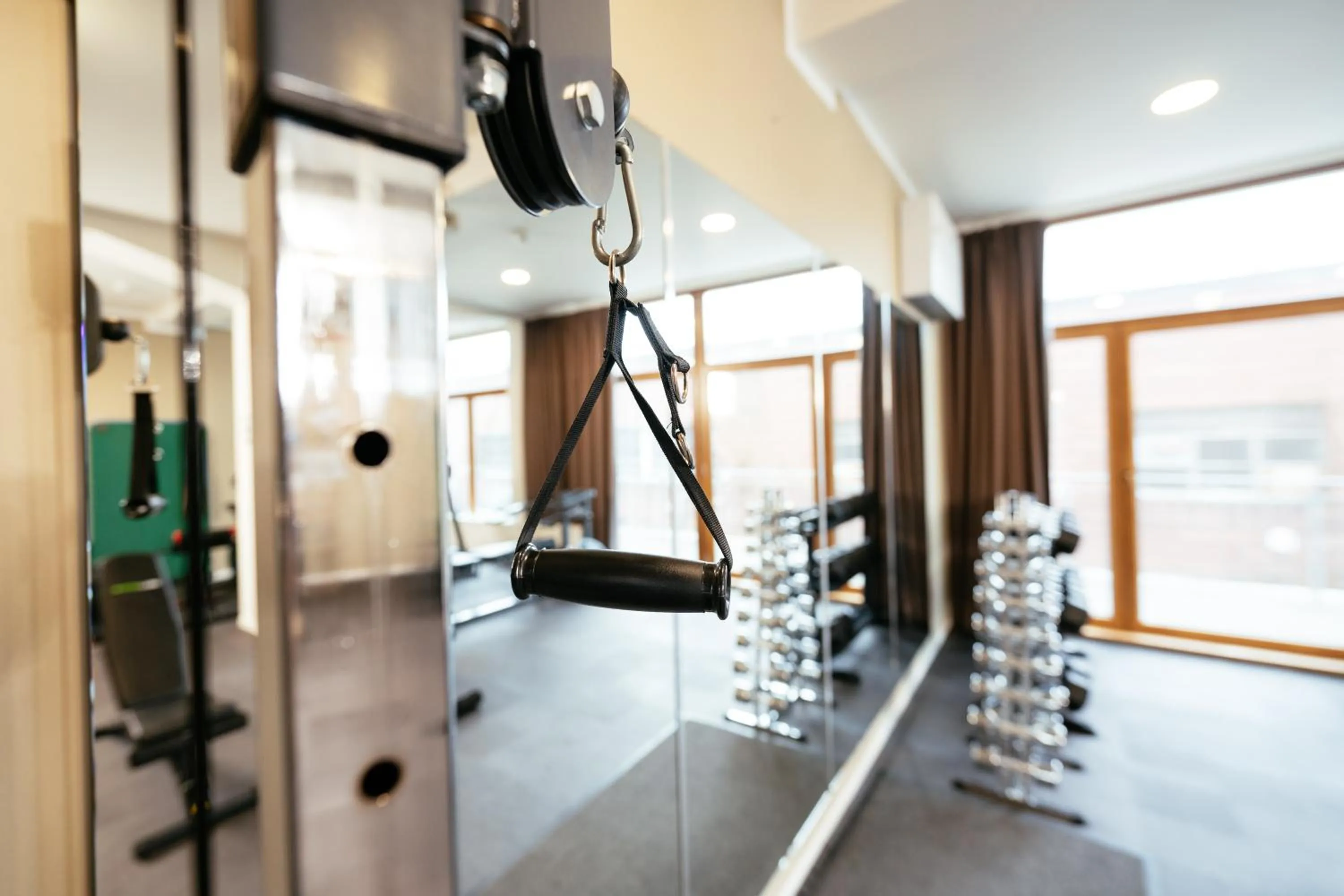 Fitness centre/facilities in BO Hotel Hamburg