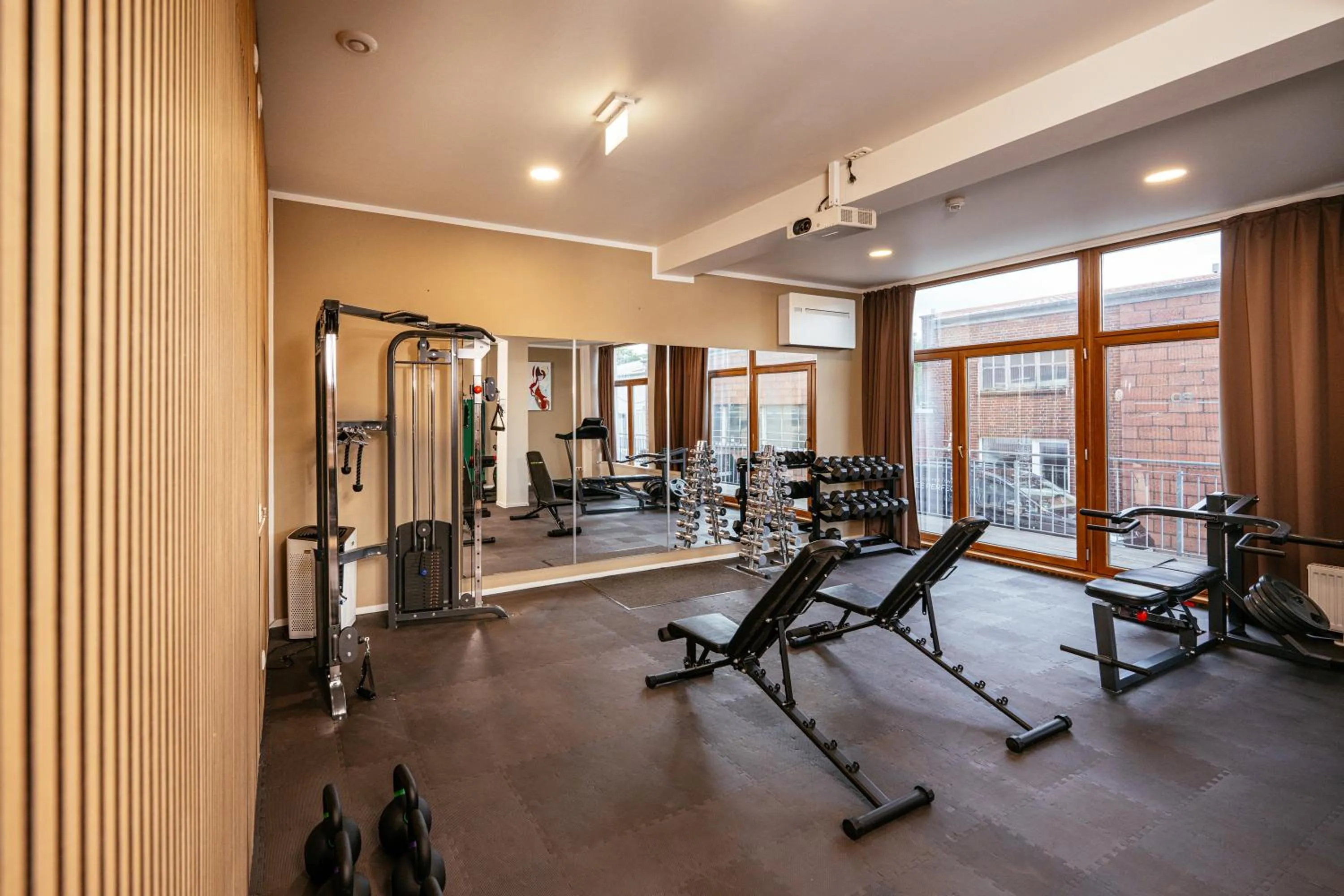 Fitness centre/facilities in BO Hotel Hamburg