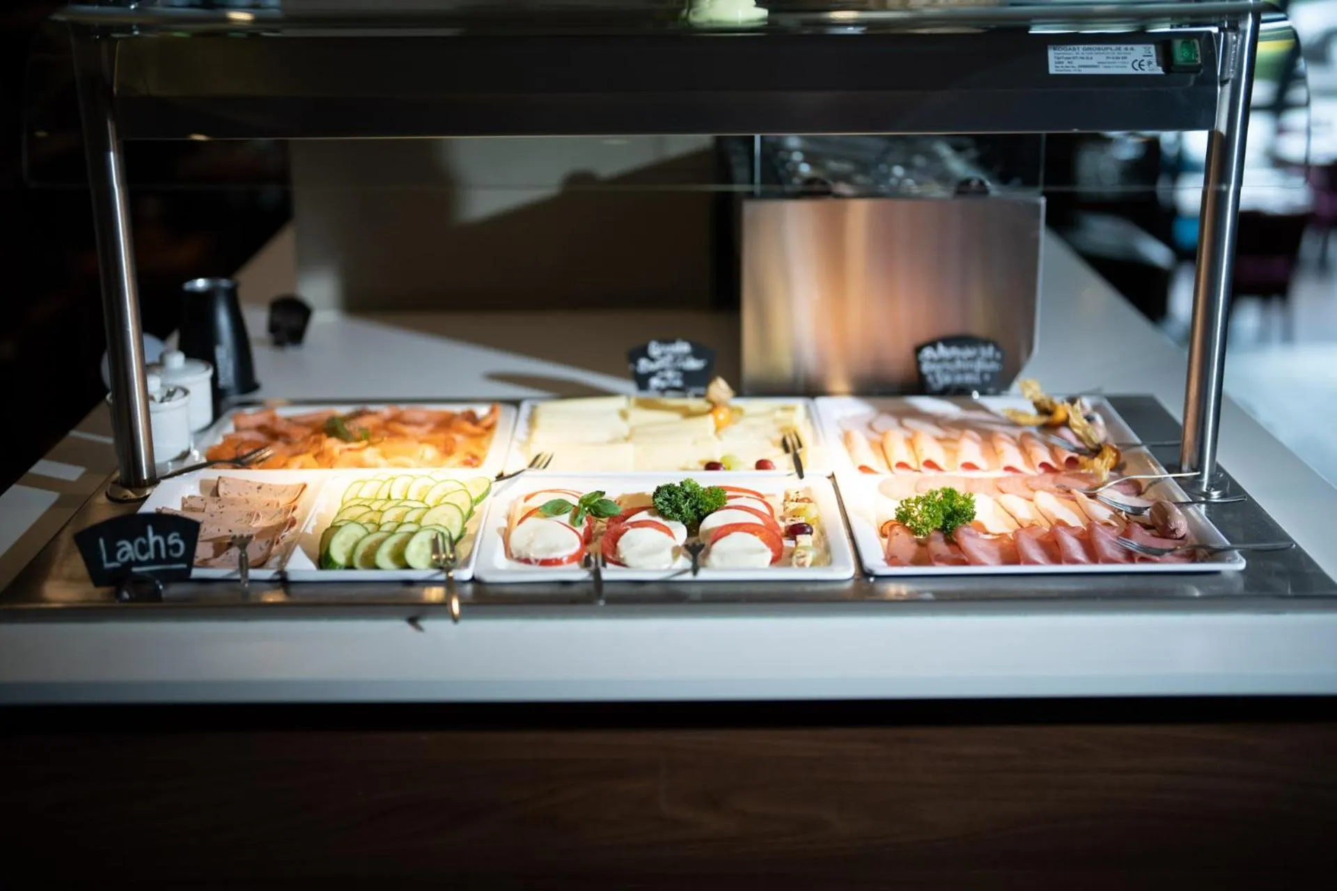 Continental breakfast in BO Hotel Hamburg