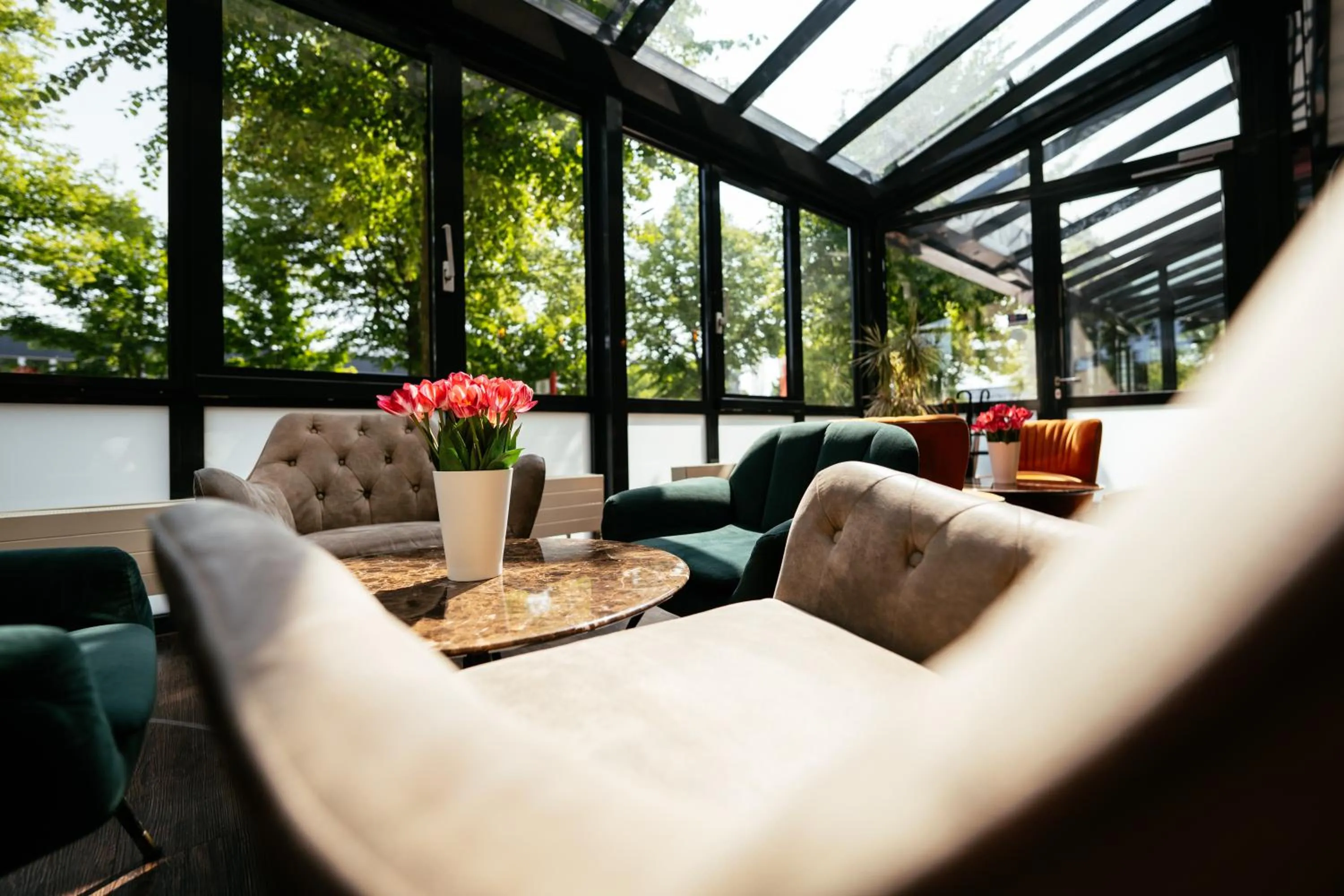 Lobby or reception in BO Hotel Hamburg