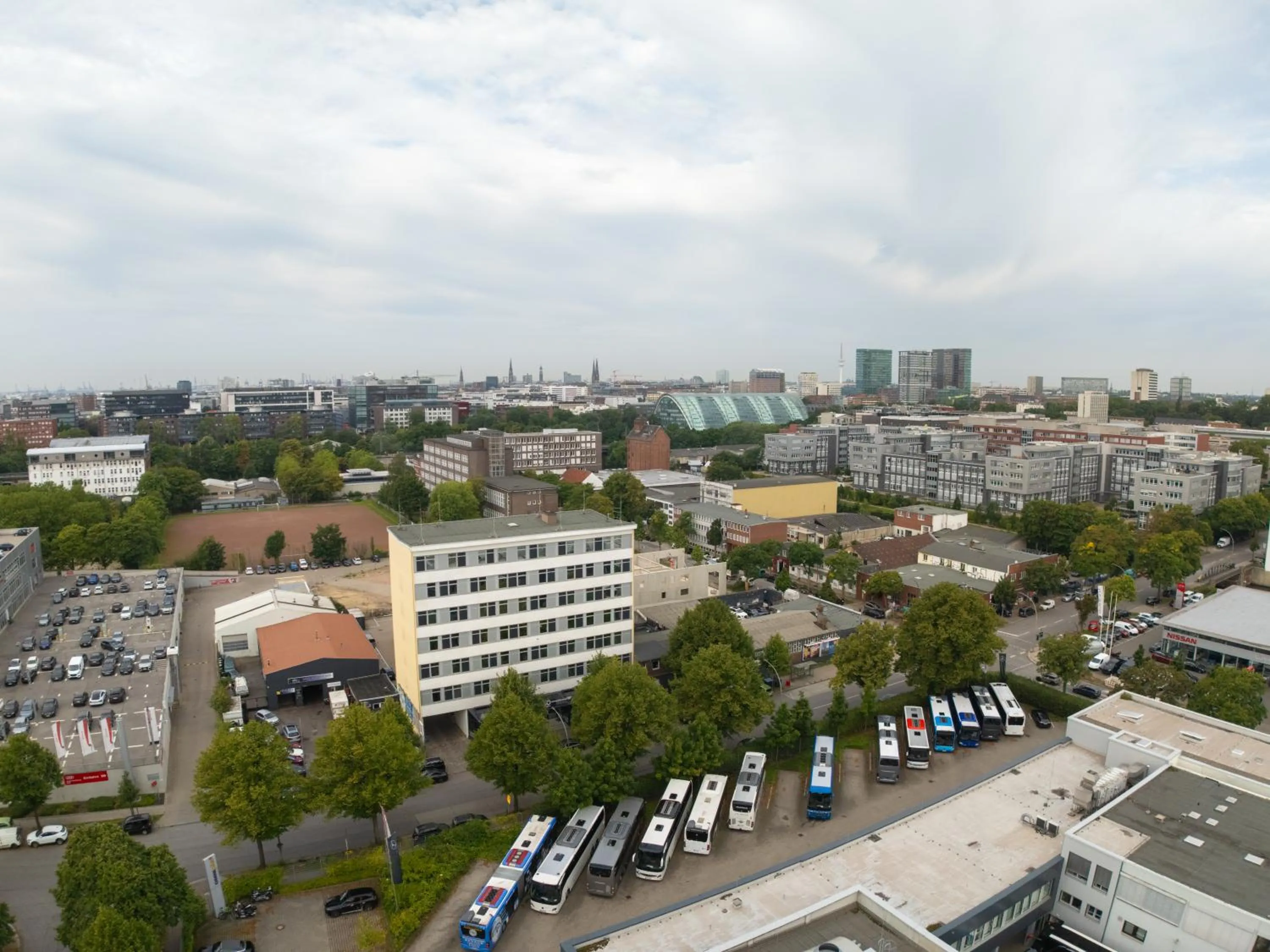 Property building in BO Hotel Hamburg