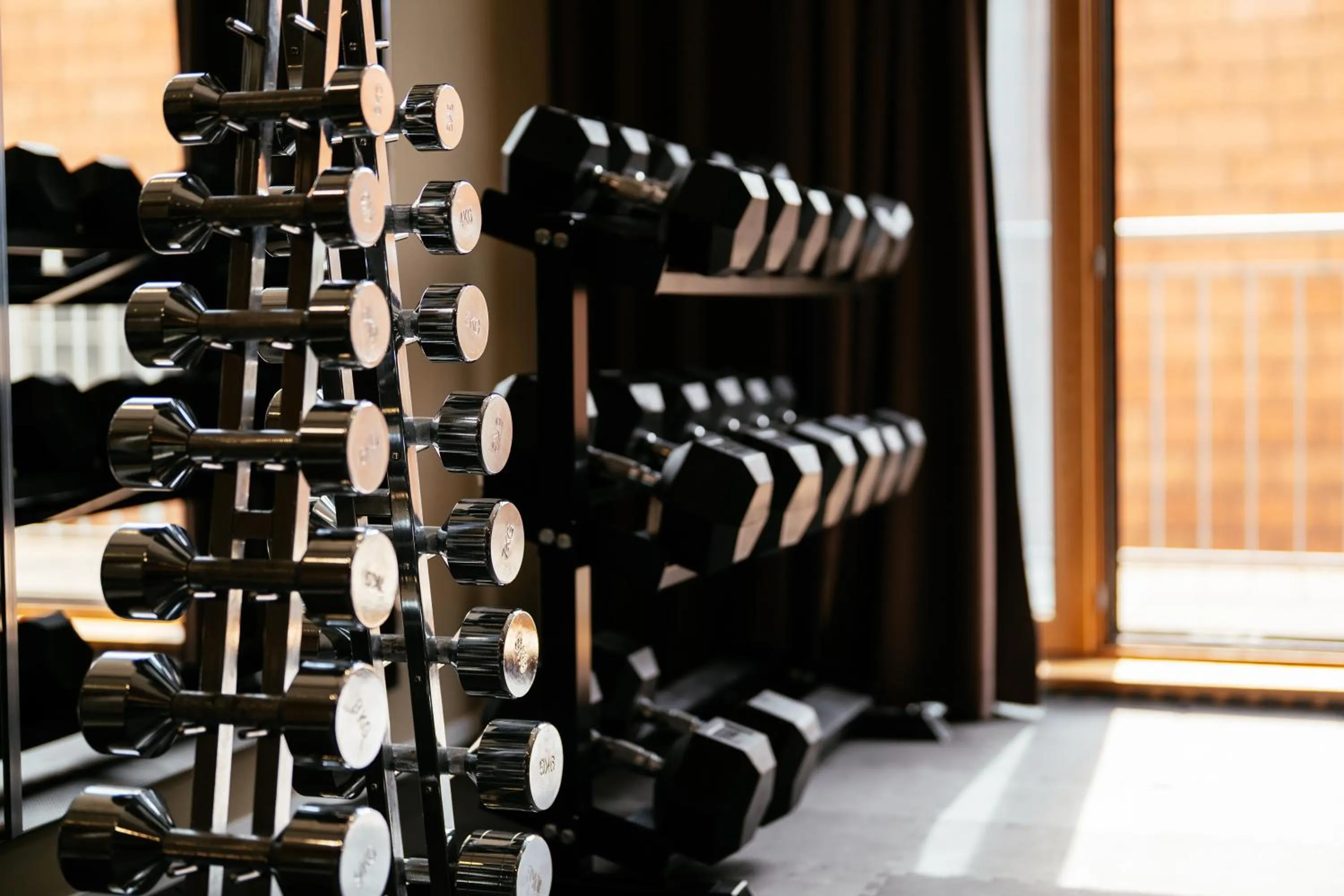 Fitness centre/facilities in BO Hotel Hamburg