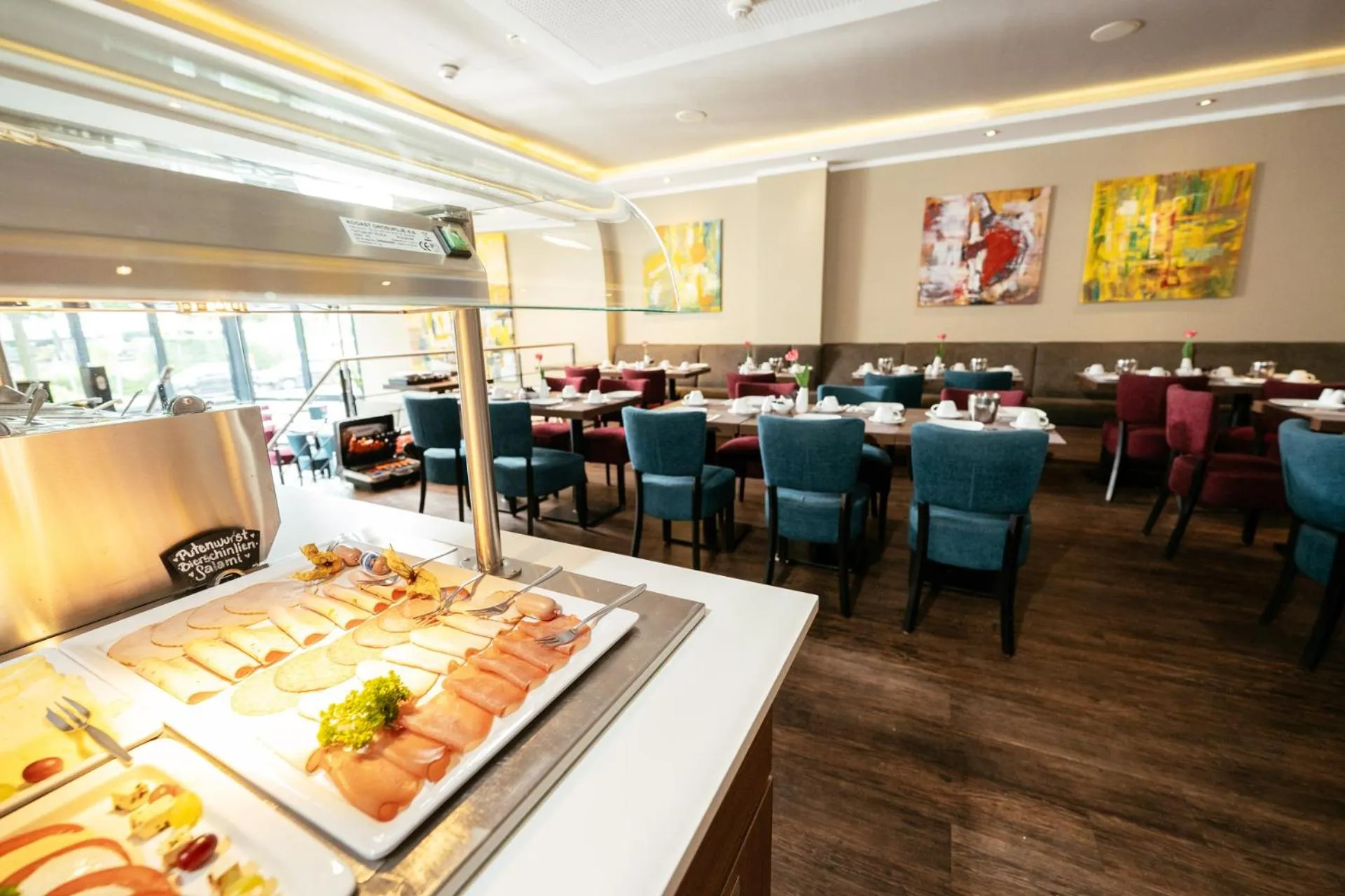 Continental breakfast in BO Hotel Hamburg