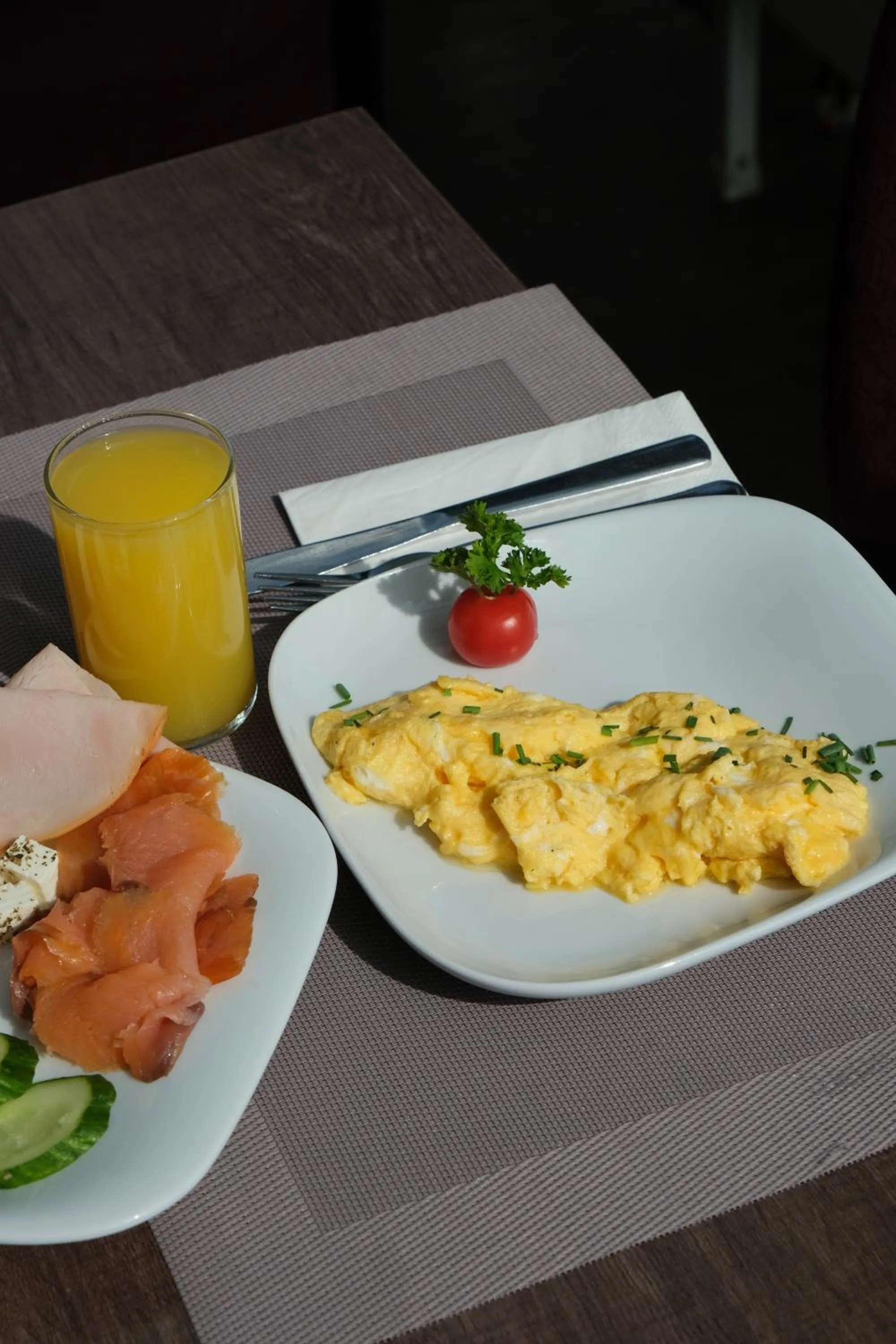 Food and drinks in BO Hotel Hamburg