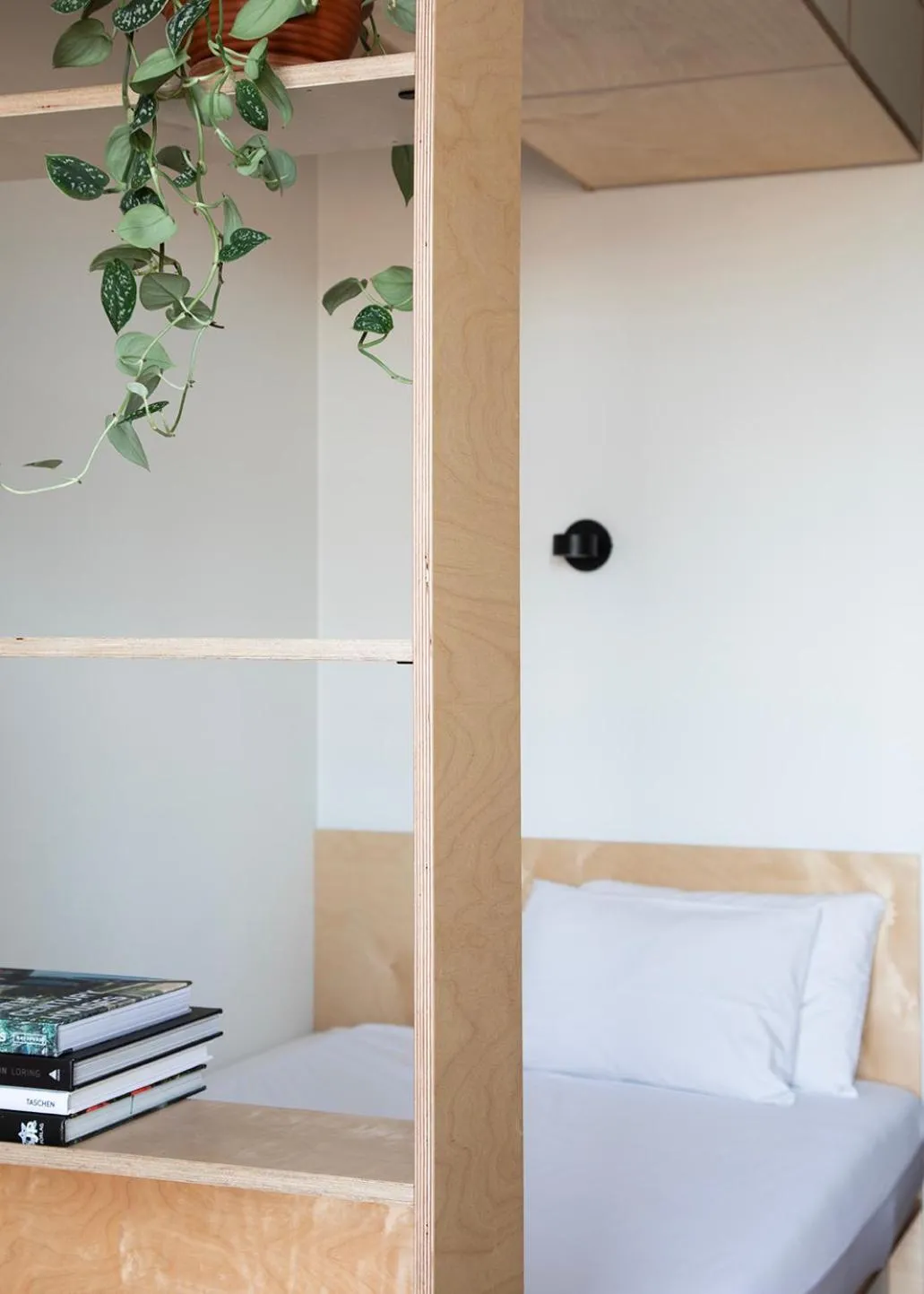 Bed in Nordhus Guest Apartments