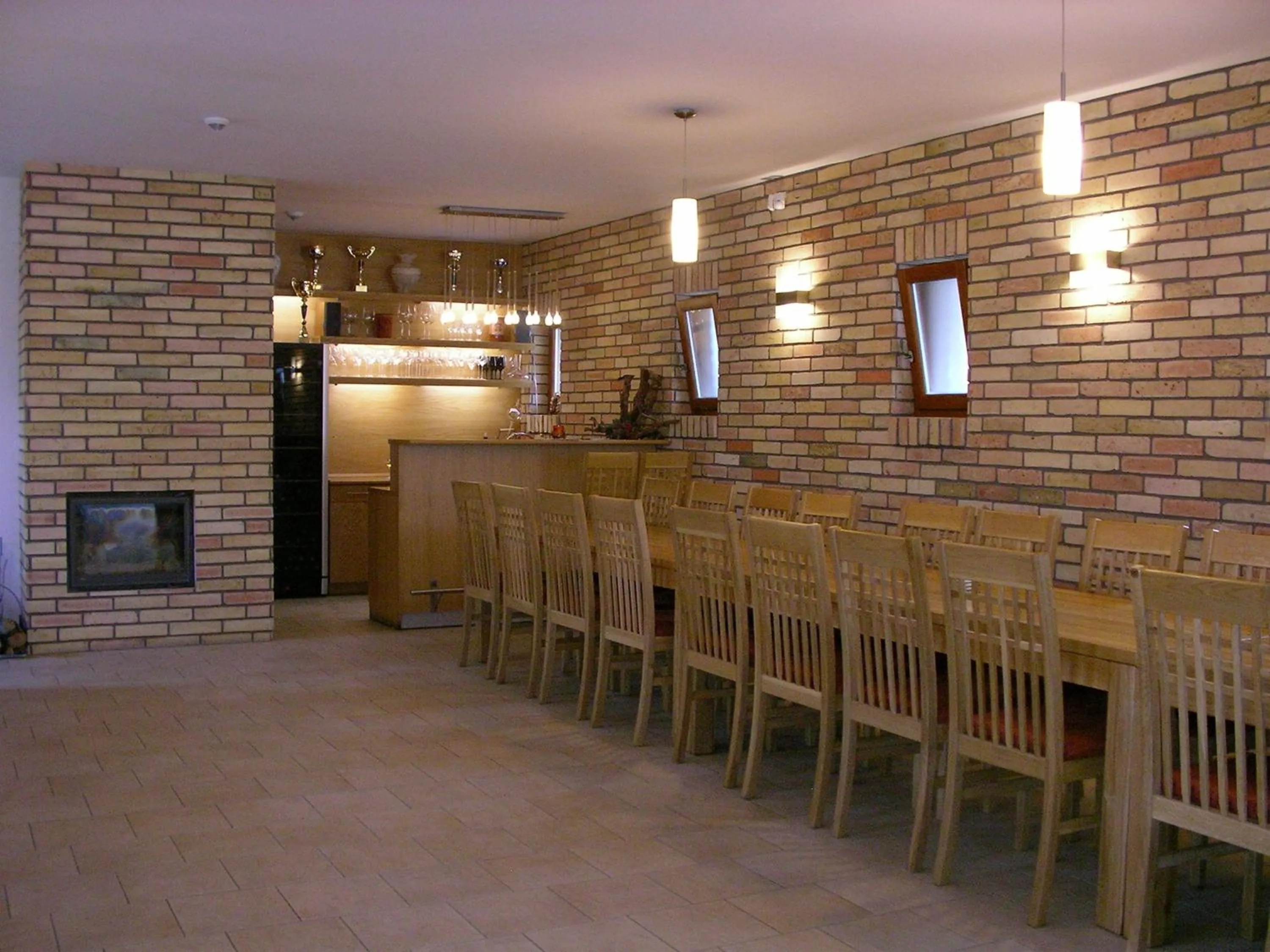 Dining area in Frittmann Borház