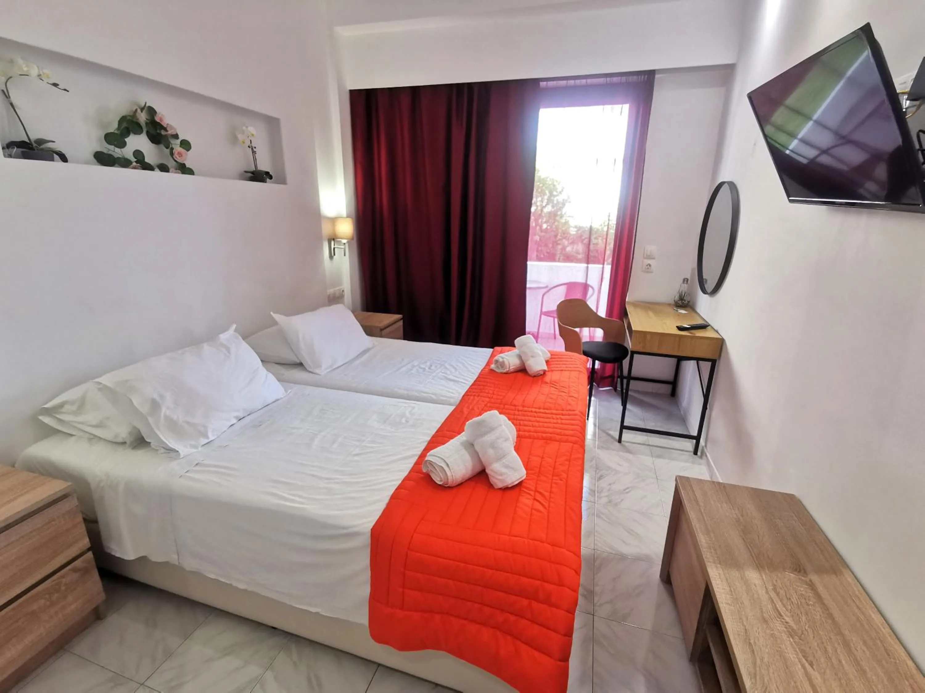 Bedroom, Bed in Artemis Studios